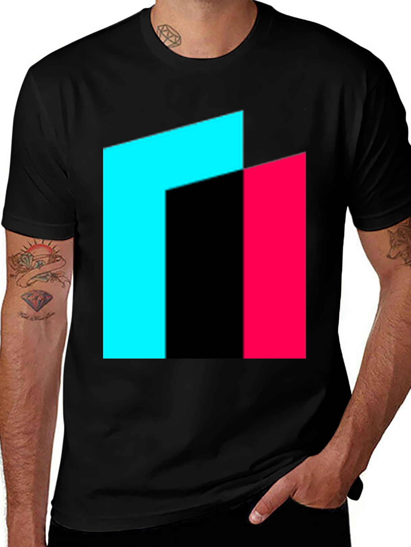 Variant 29 of Abstract Graphic Tee - Trendy Fashion