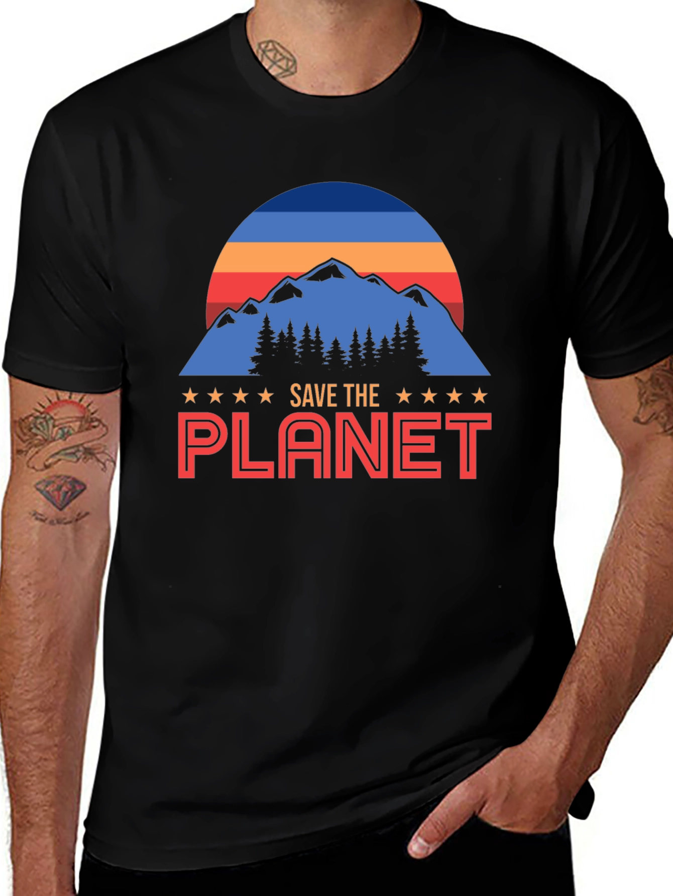 Variant 24 of Save The Planet Graphic Tee