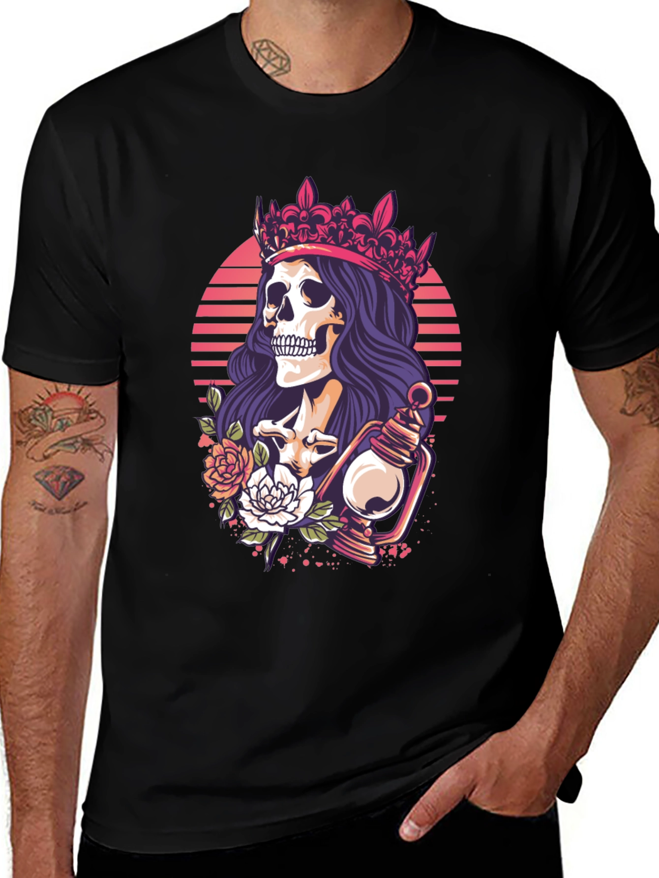 Variant 25 of Skull Queen Graphic Tee
