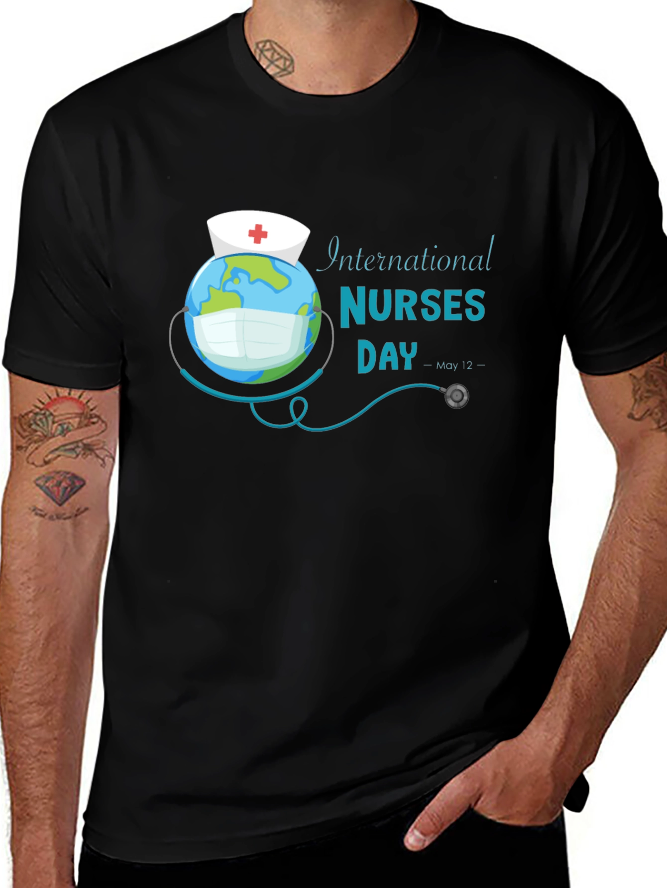 International Nurses Day Graphic T-Shirt