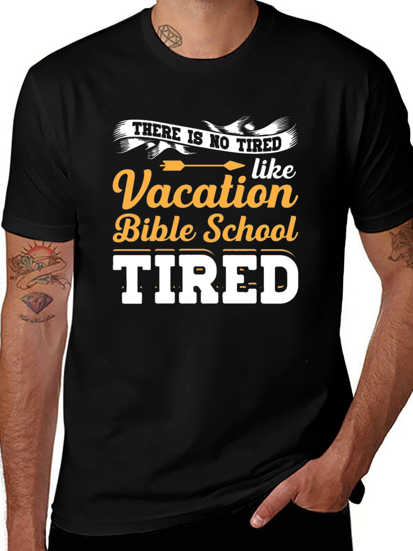 Vacation Bible School Tired T-Shirt