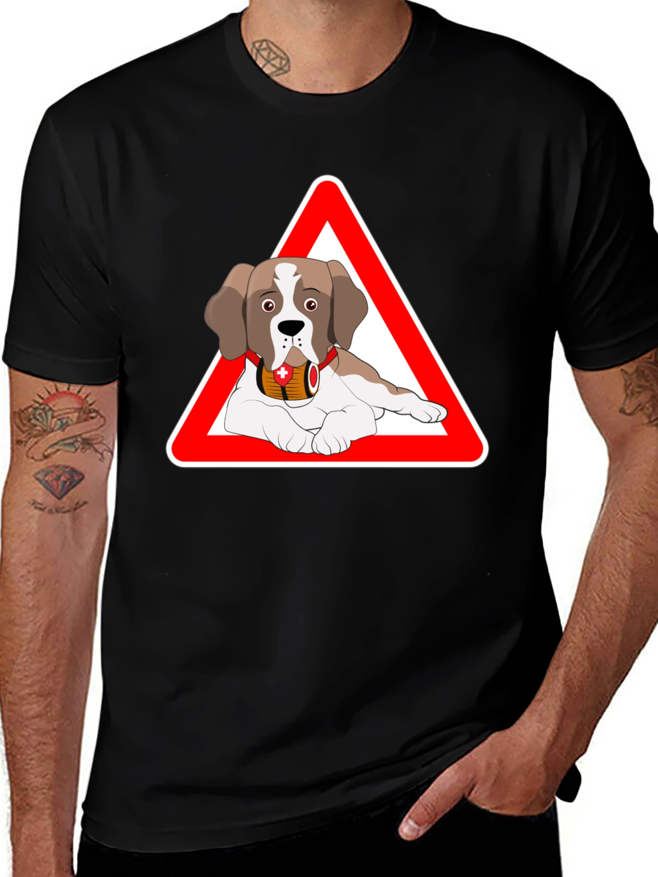 Variant 18 of Swiss Dog Rescue T-Shirt