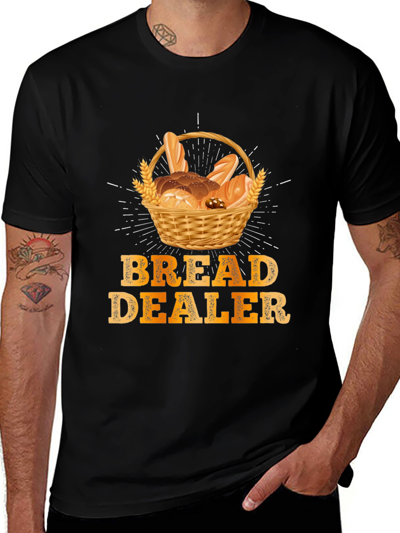 Variant 26 of Bread Dealer T-Shirt - Funny Baking Gift