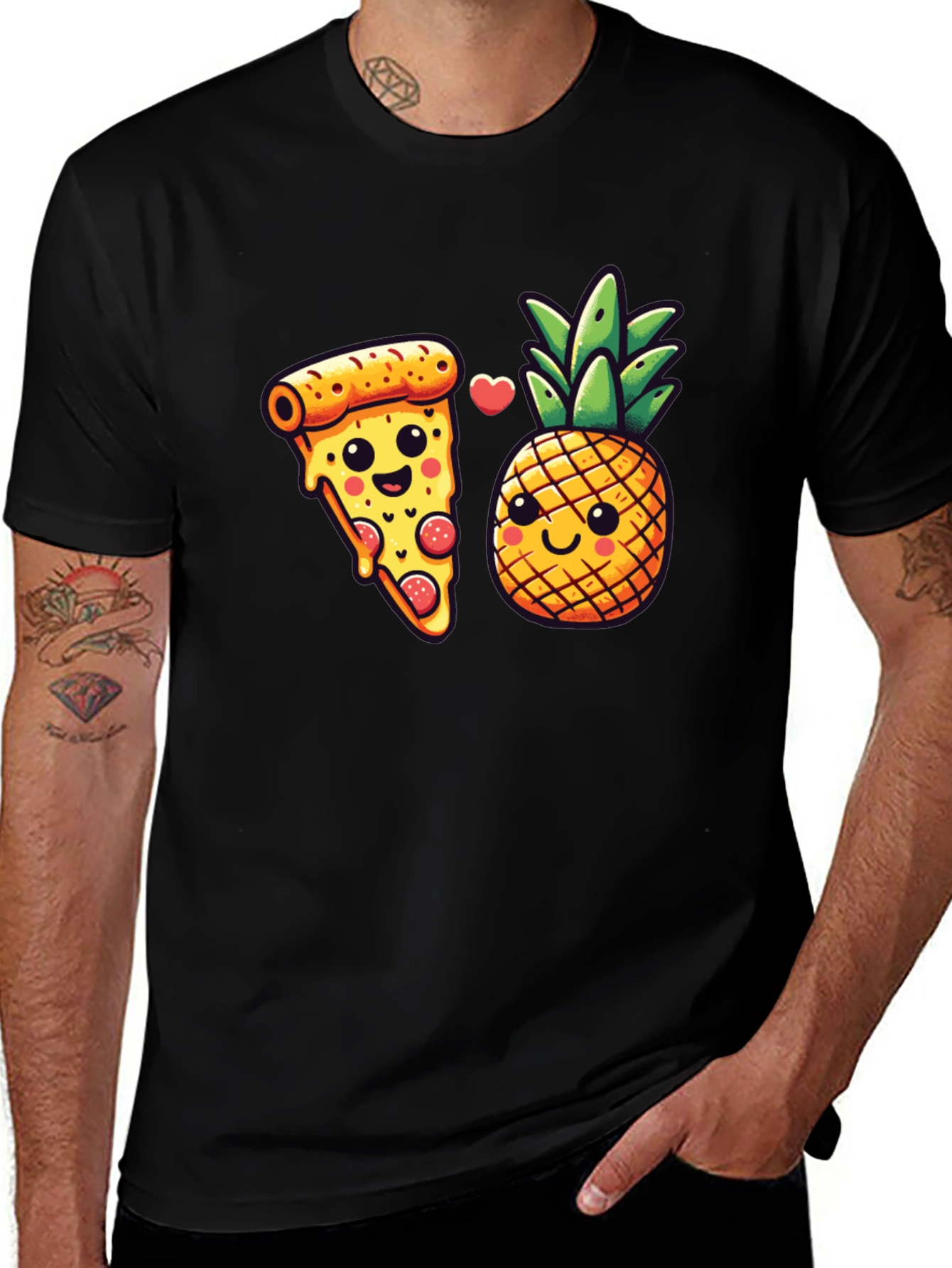 Variant 10 of Pizza & Pineapple BFFs Graphic Tee