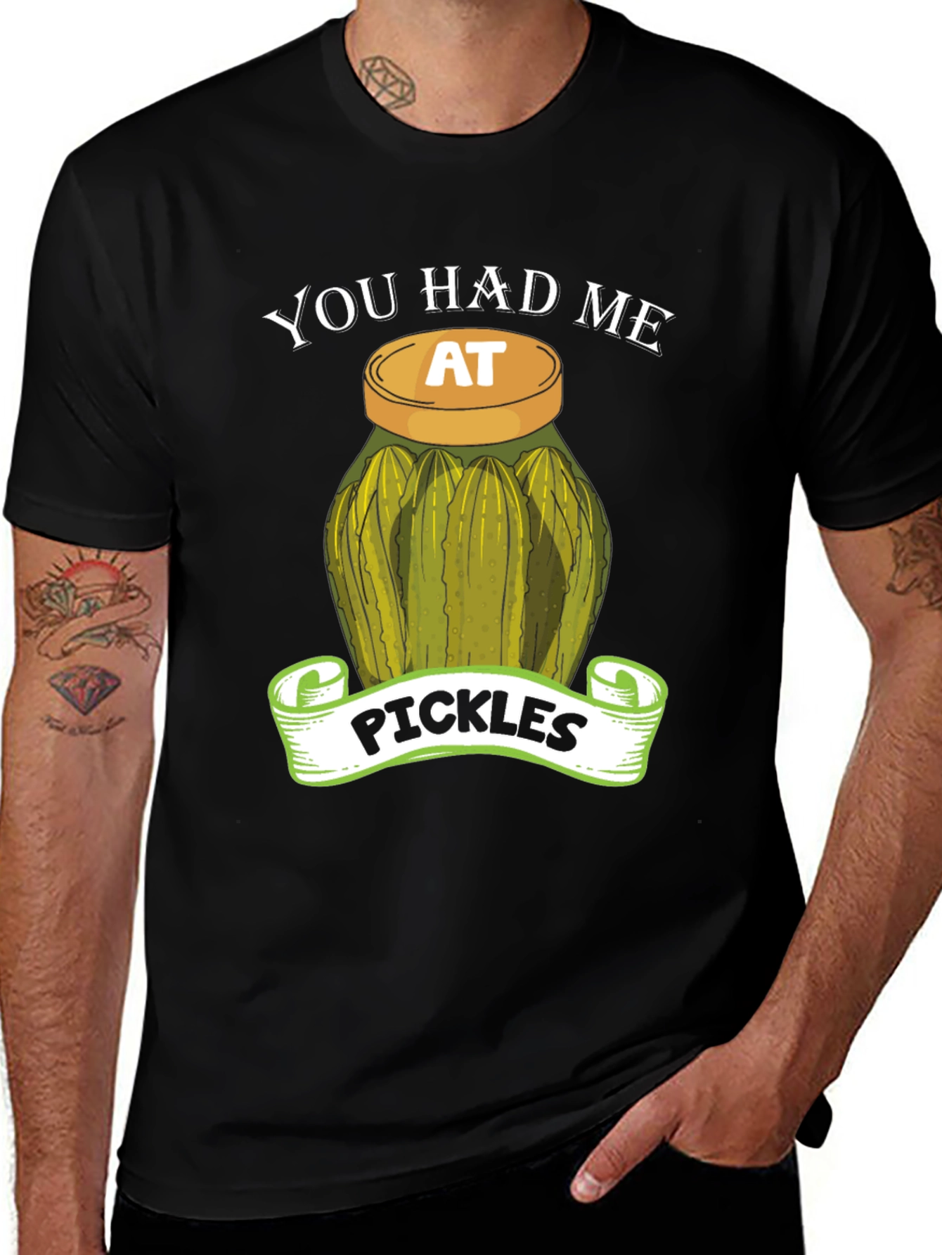 Variant 4 of You Had Me At Pickles T-Shirt