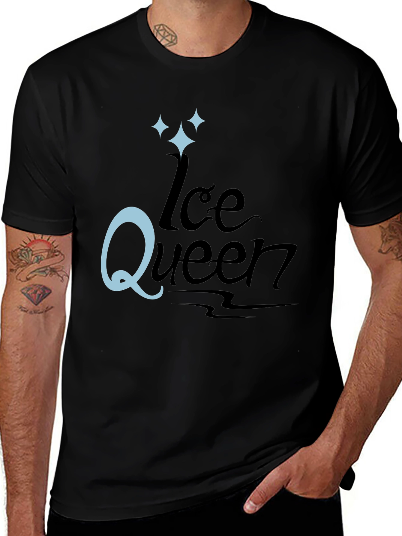 Variant 24 of Ice Queen Graphic Tee - Stylish & Comfortable