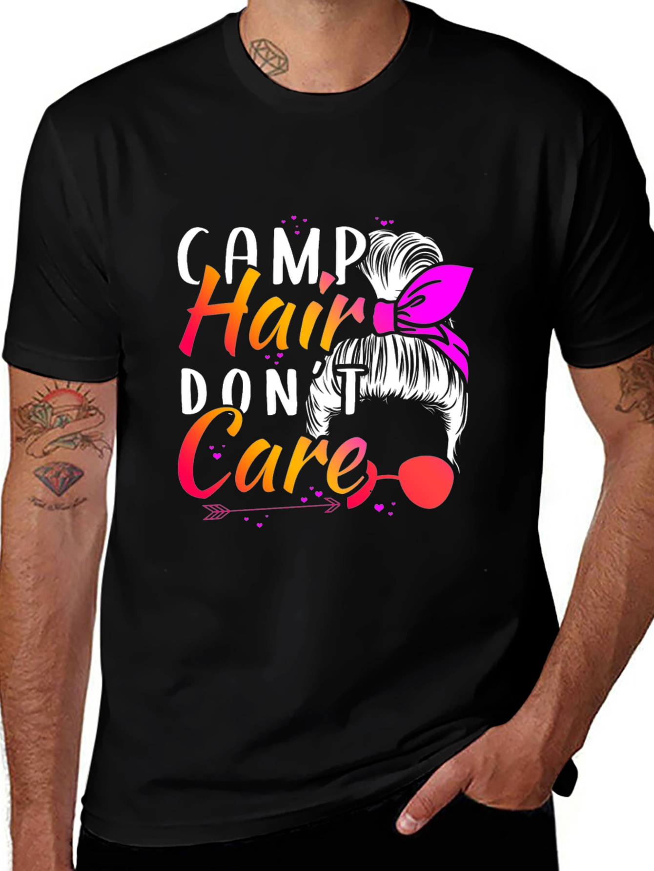 Camp Hair Don't Care T-Shirt
