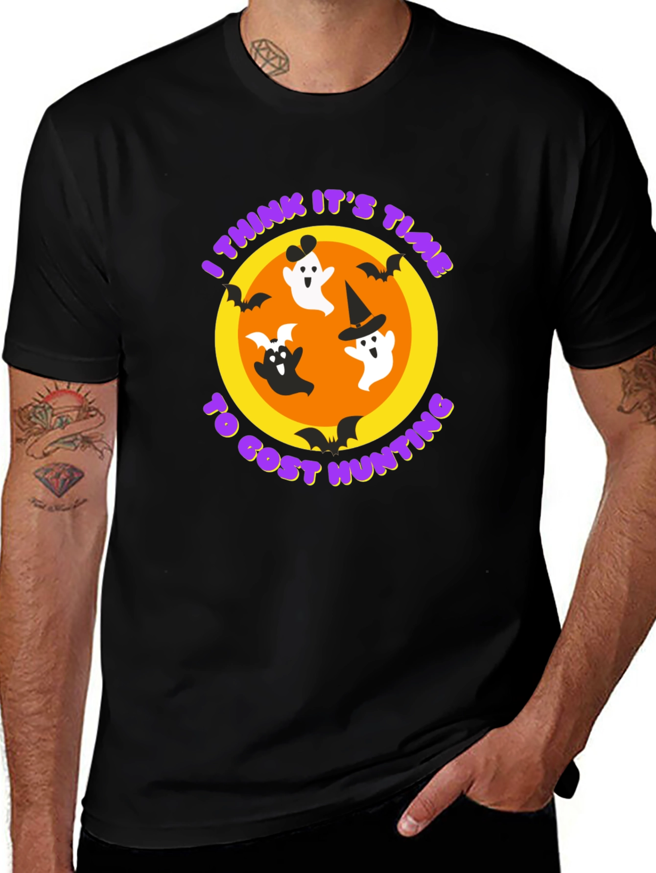 Ghost Hunting Halloween T-Shirt