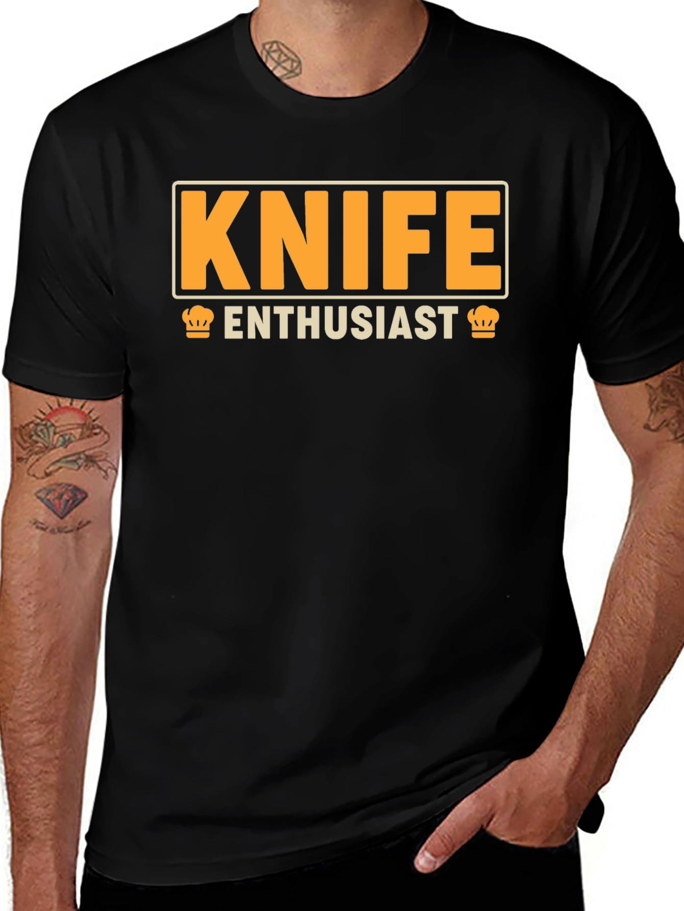 Variant 15 of Knife Enthusiast T-Shirt: Funny Gift for Knife Lovers