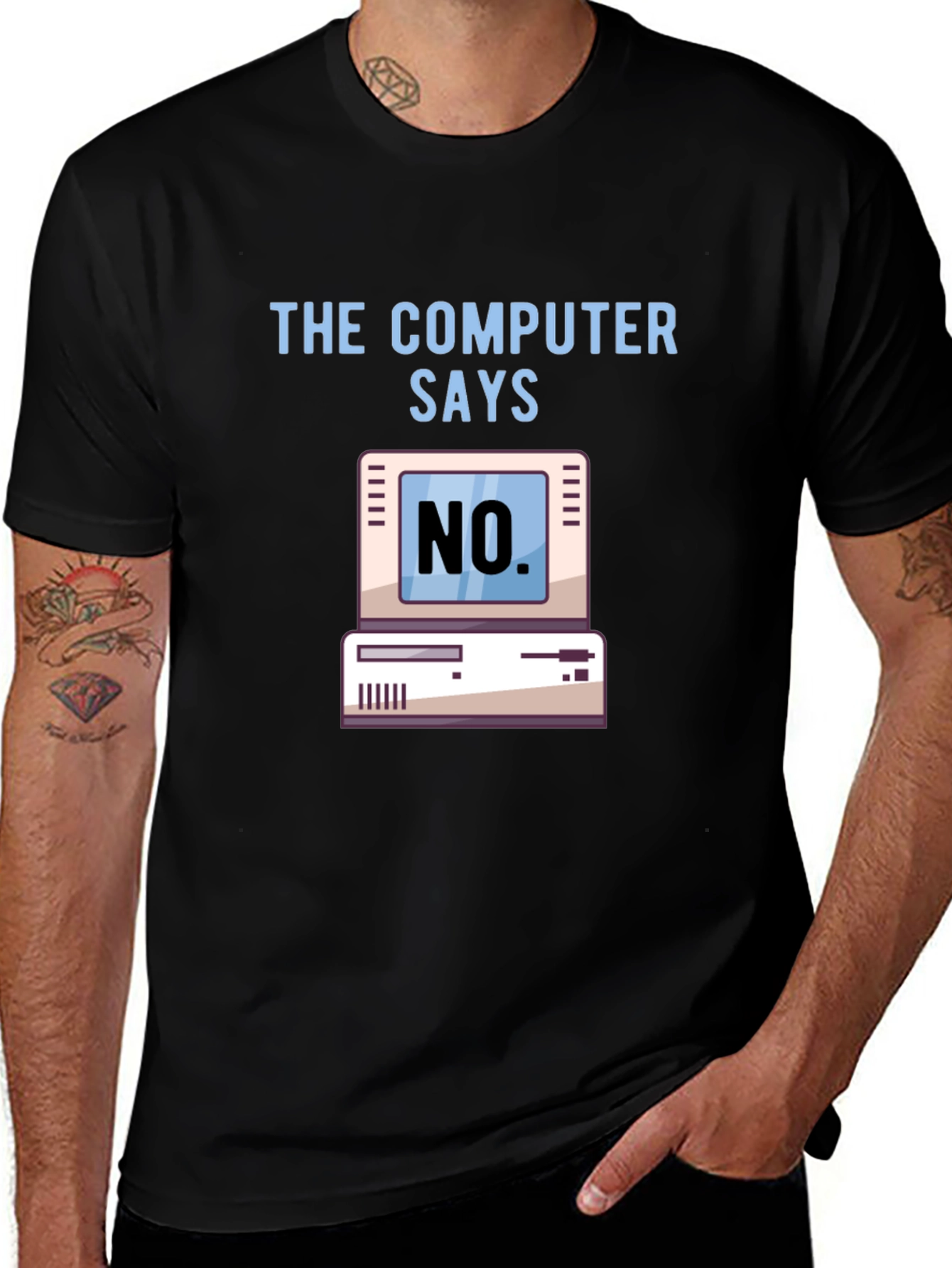 The Computer Says No Graphic Tee
