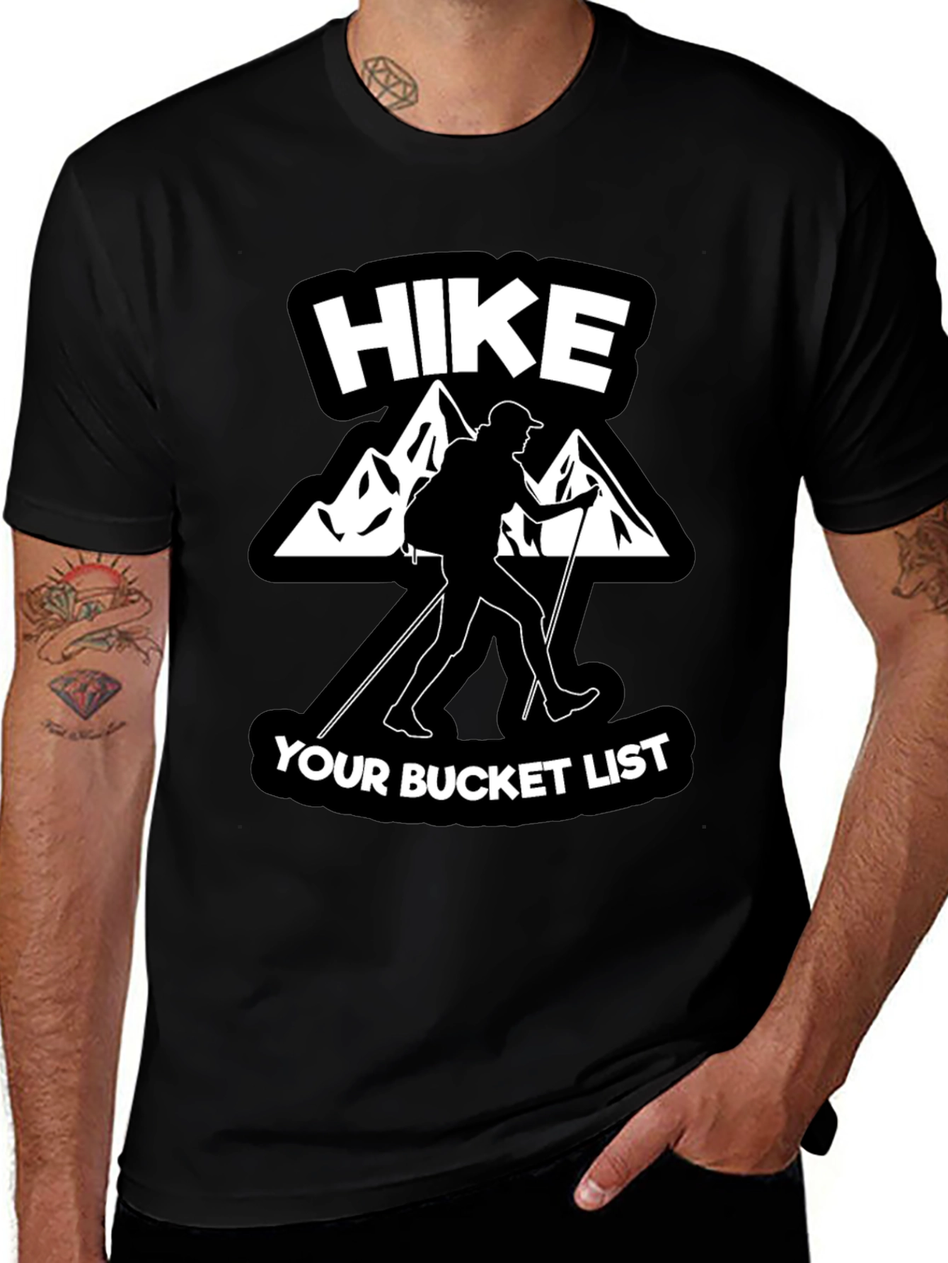 Variant 21 of Hike Your Bucket List Graphic T-Shirt