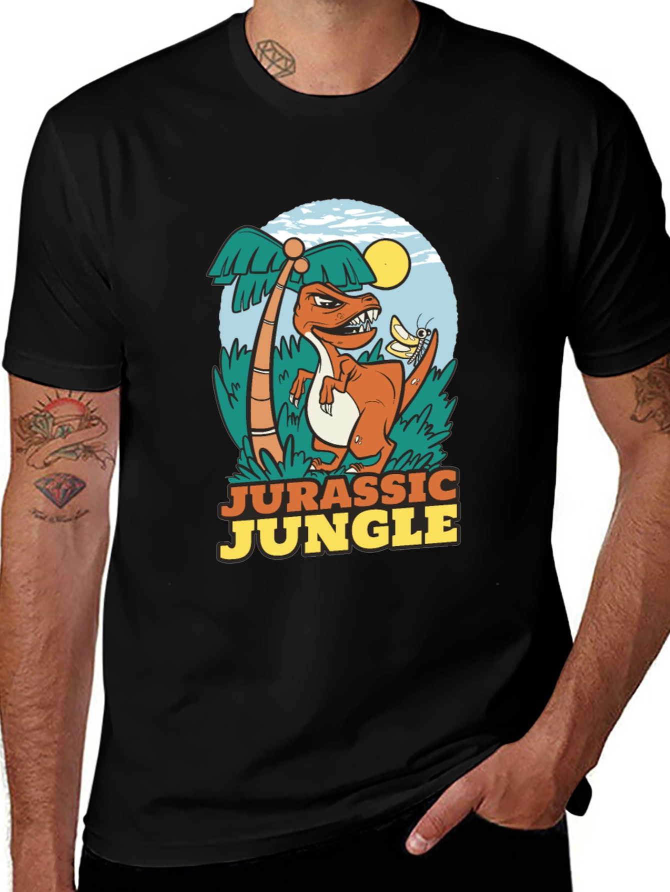 Variant 23 of Jurassic Jungle T-Shirt - Dinosaur Tee
