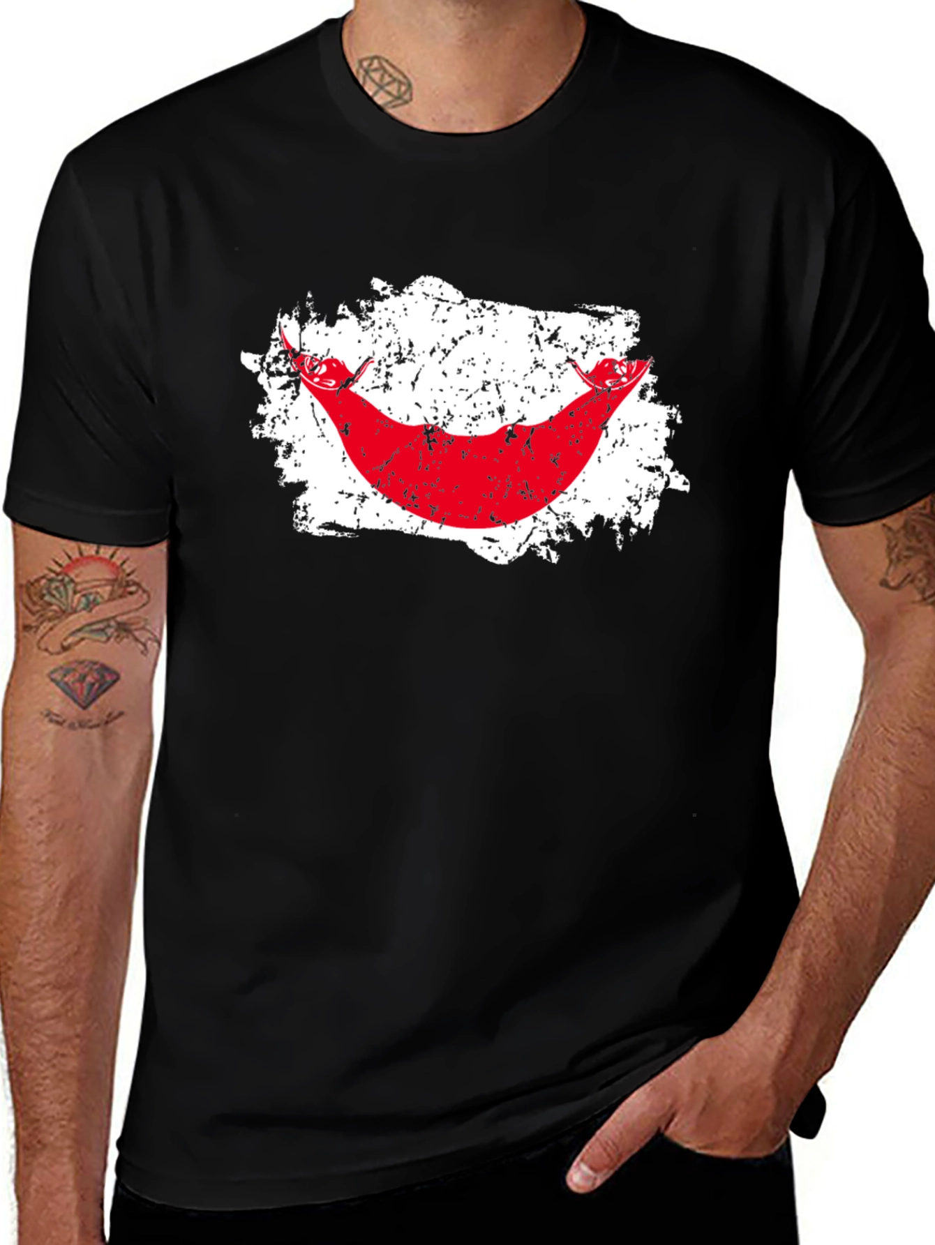 Easter Island Flag Grunge T-Shirt