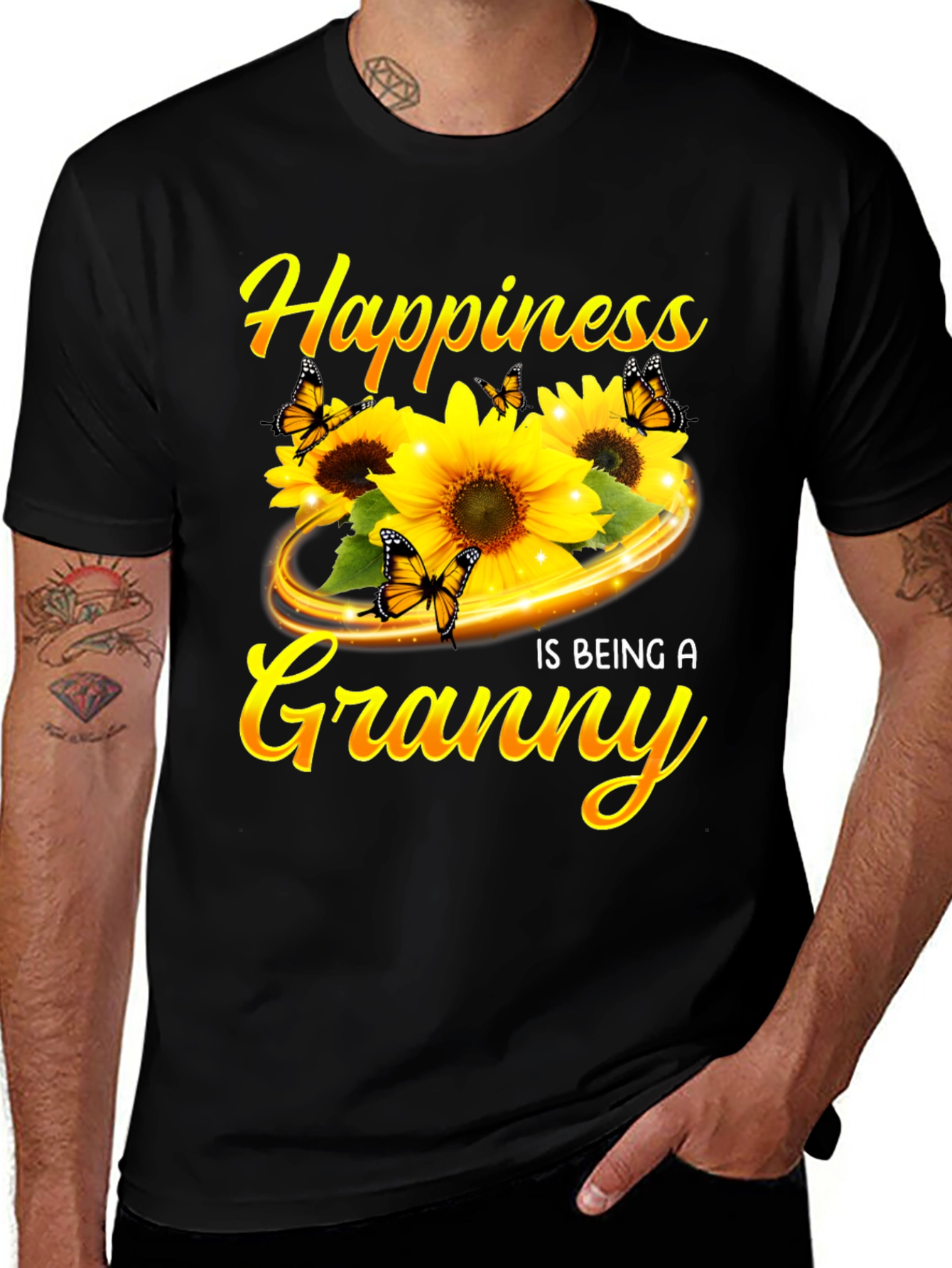 Variant 11 of Happiness is Being a Granny T-Shirt