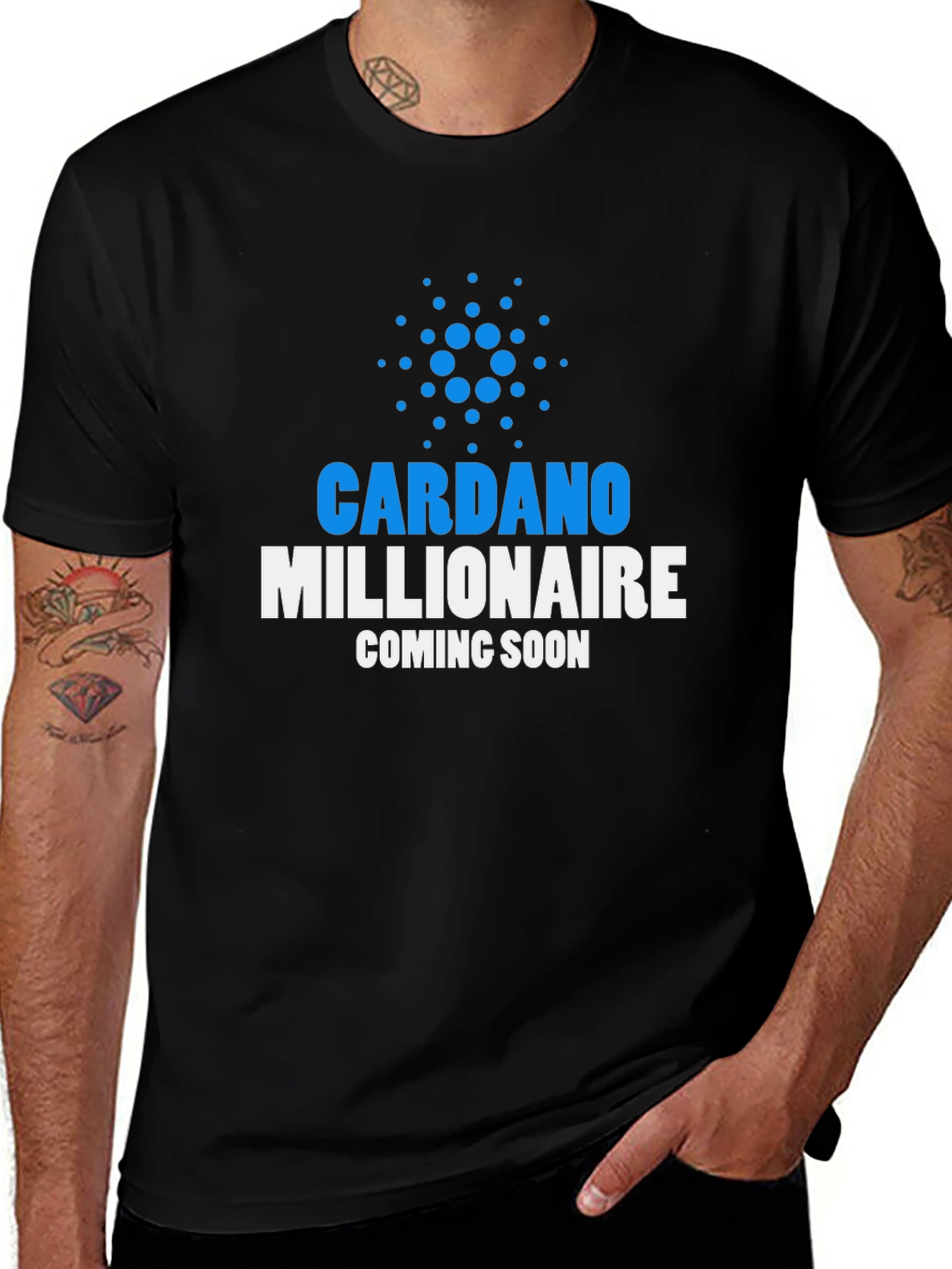 Cardano Millionaire T-Shirt - Crypto Tee