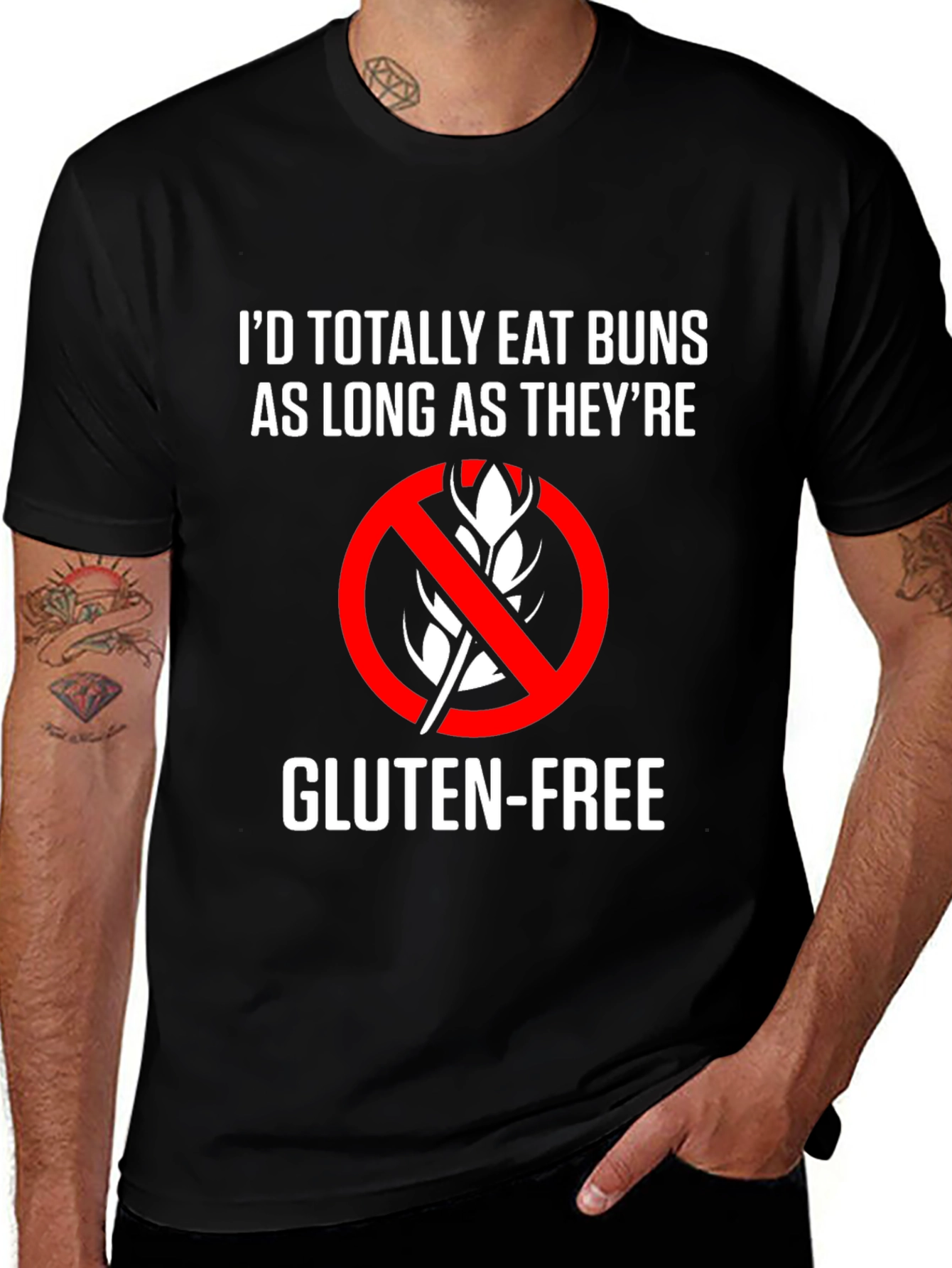 Variant 29 of Gluten-Free Buns Graphic Tee