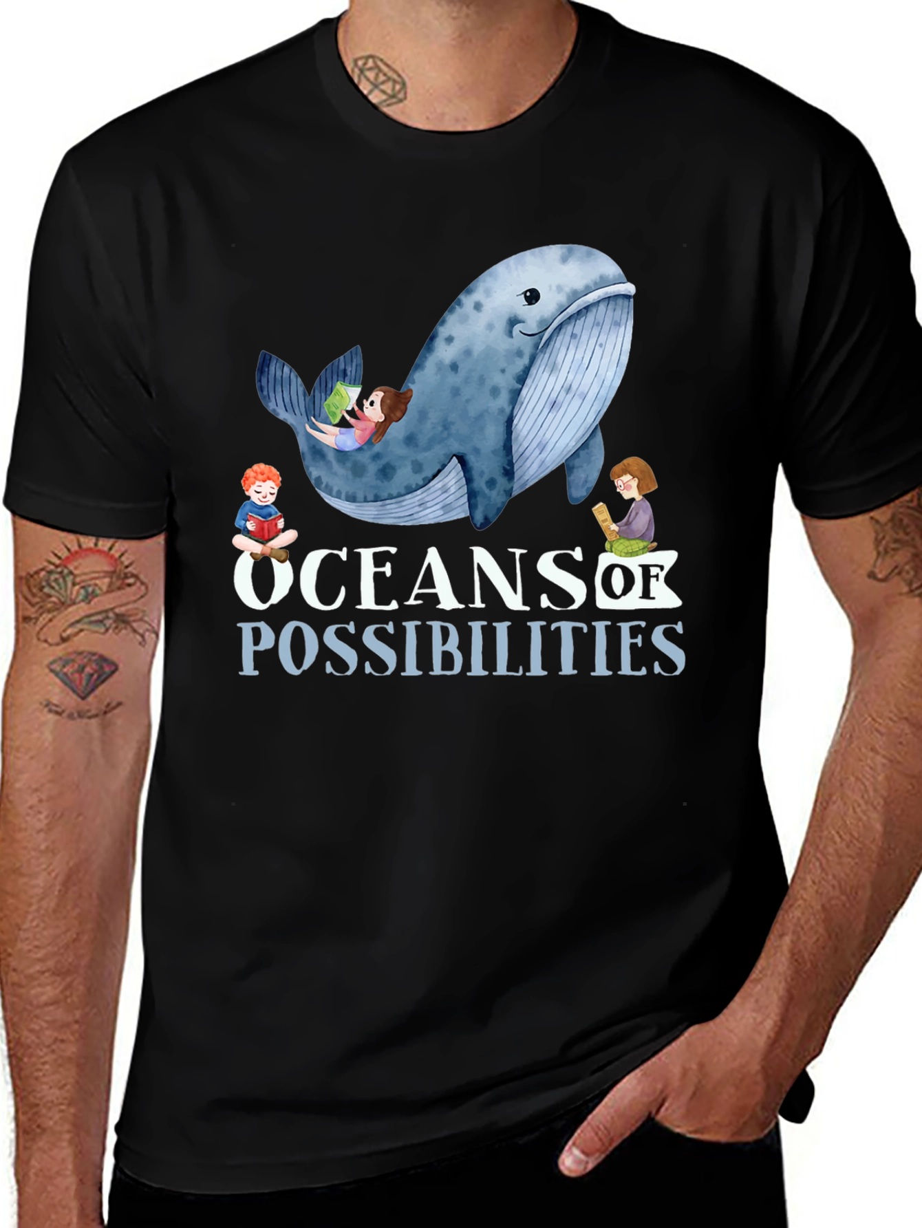 Variant 19 of Oceans of Possibilities Graphic T-Shirt