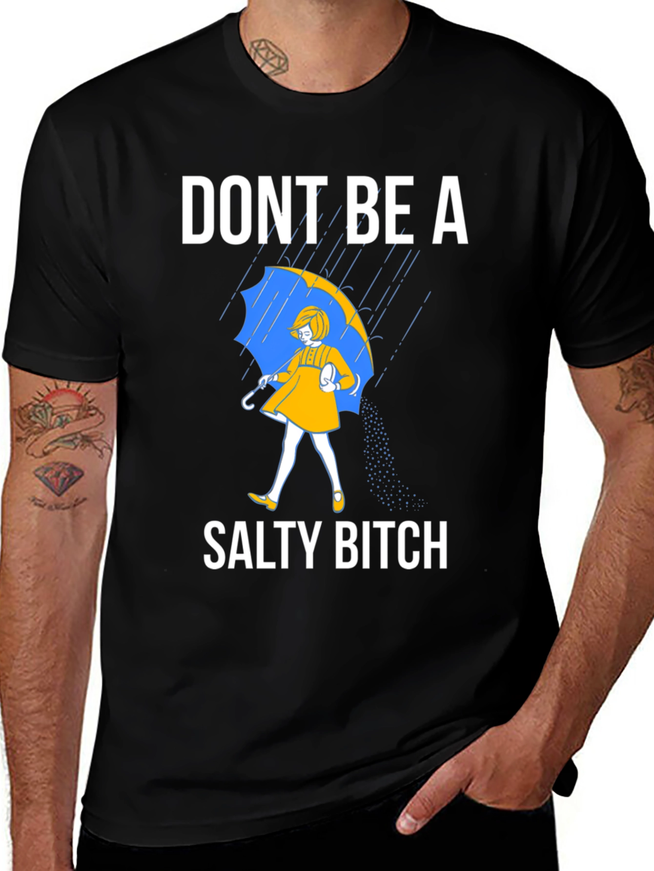 Variant 16 of Salty Bitch Graphic T-Shirt - Unisex