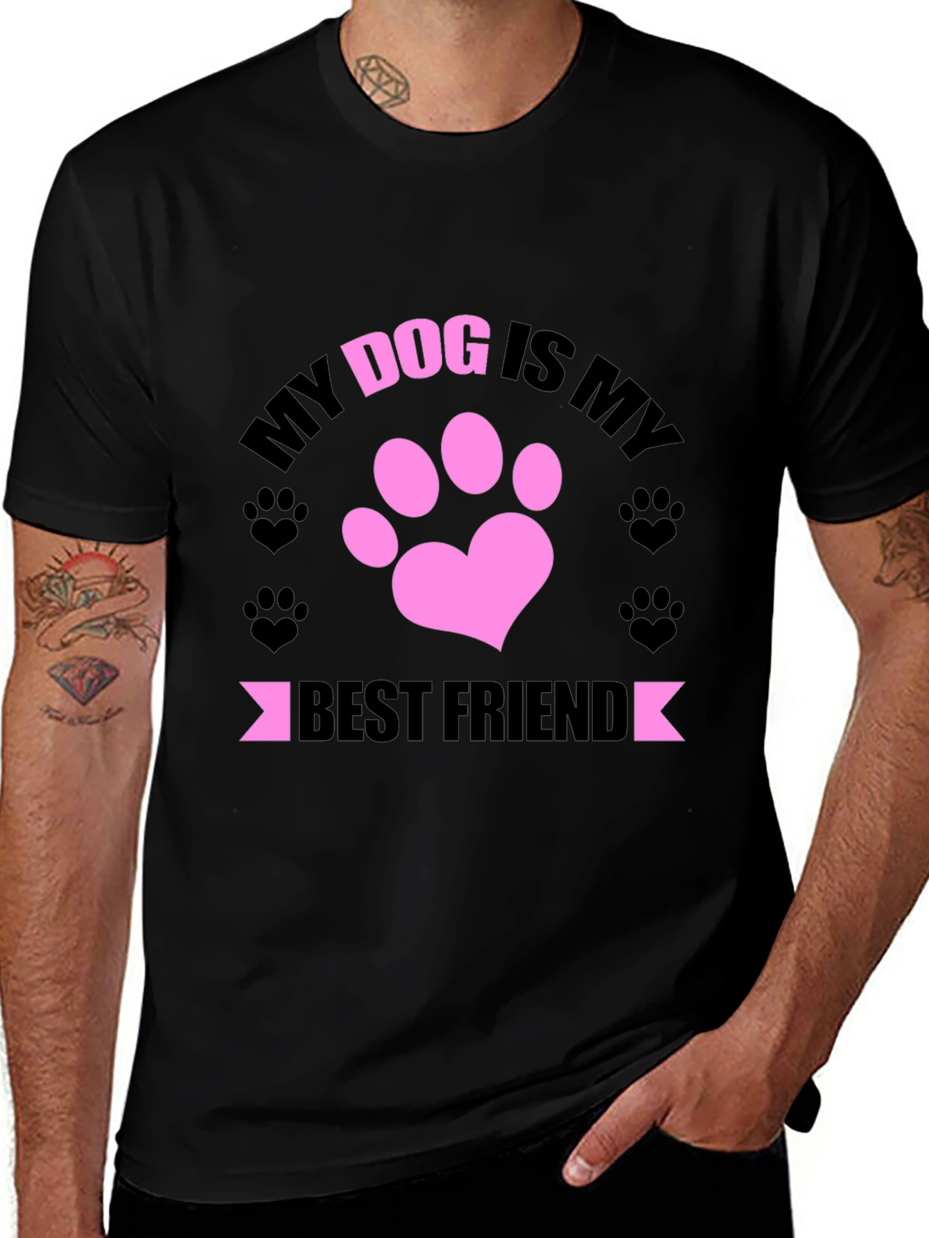 Dog Lover T-Shirt: My Dog Is My Best Friend