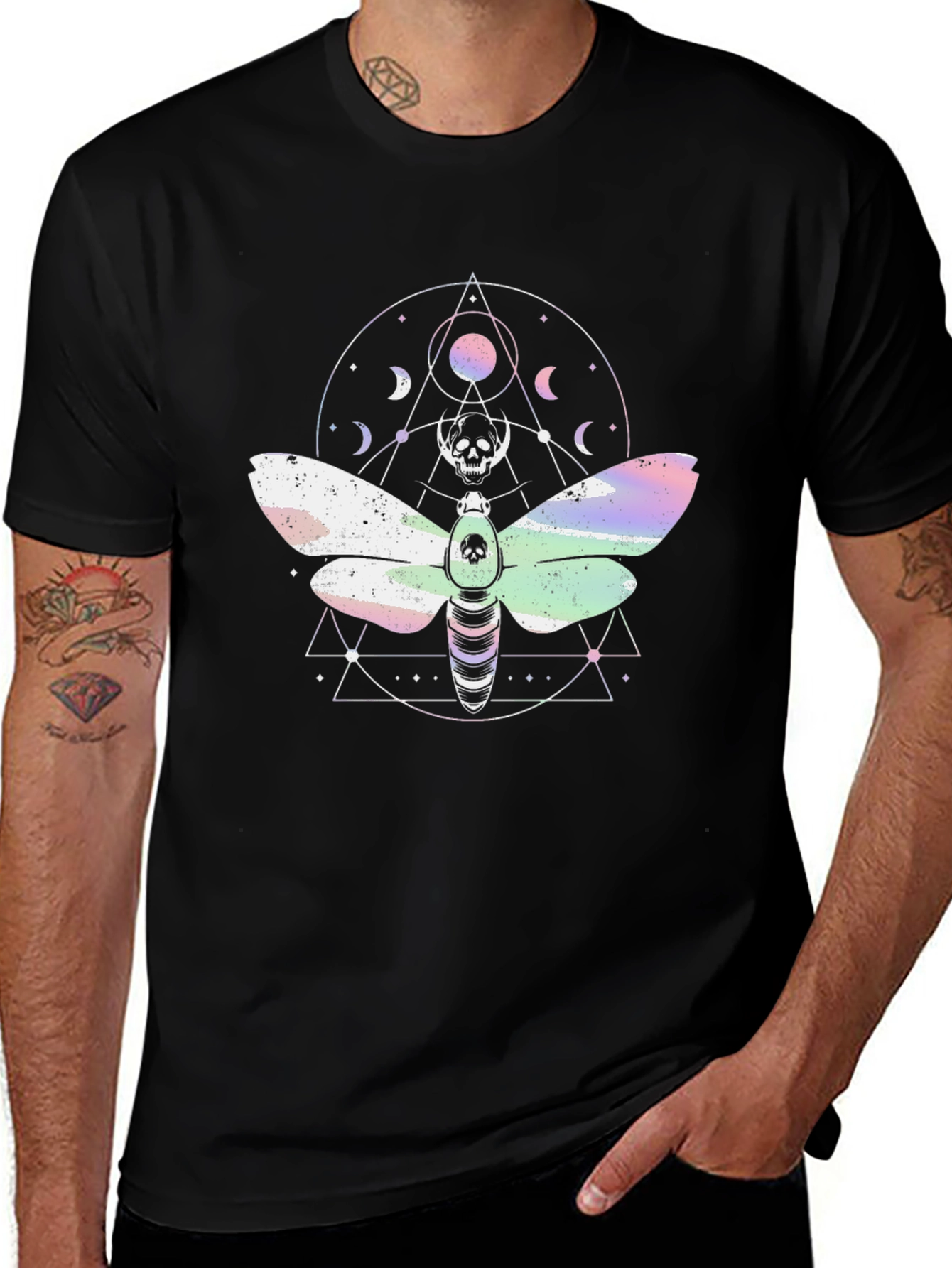 Moth & Moon Graphic Tee