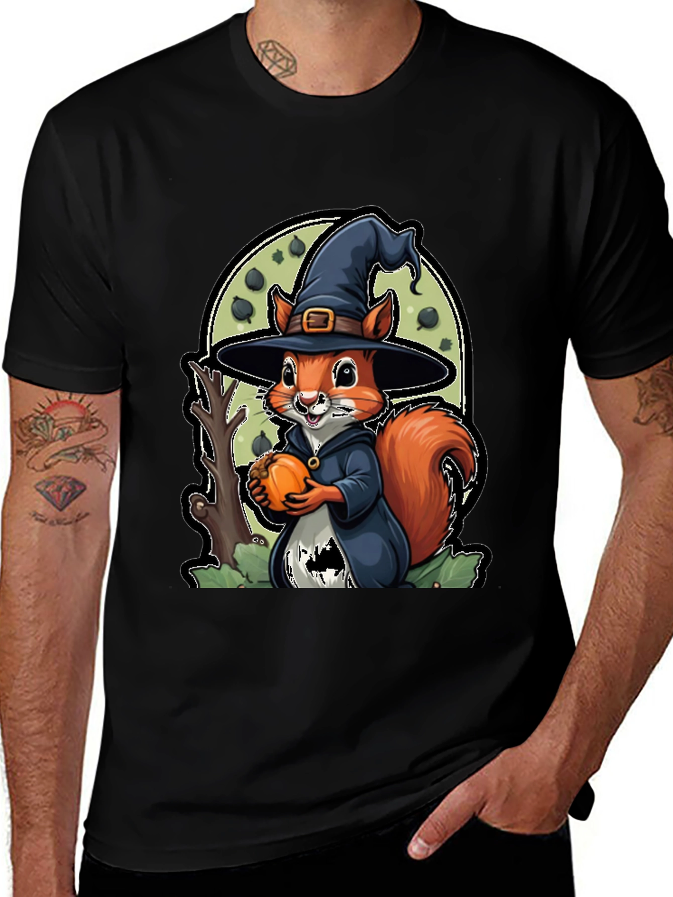 Variant 12 of Halloween Squirrel T-Shirt