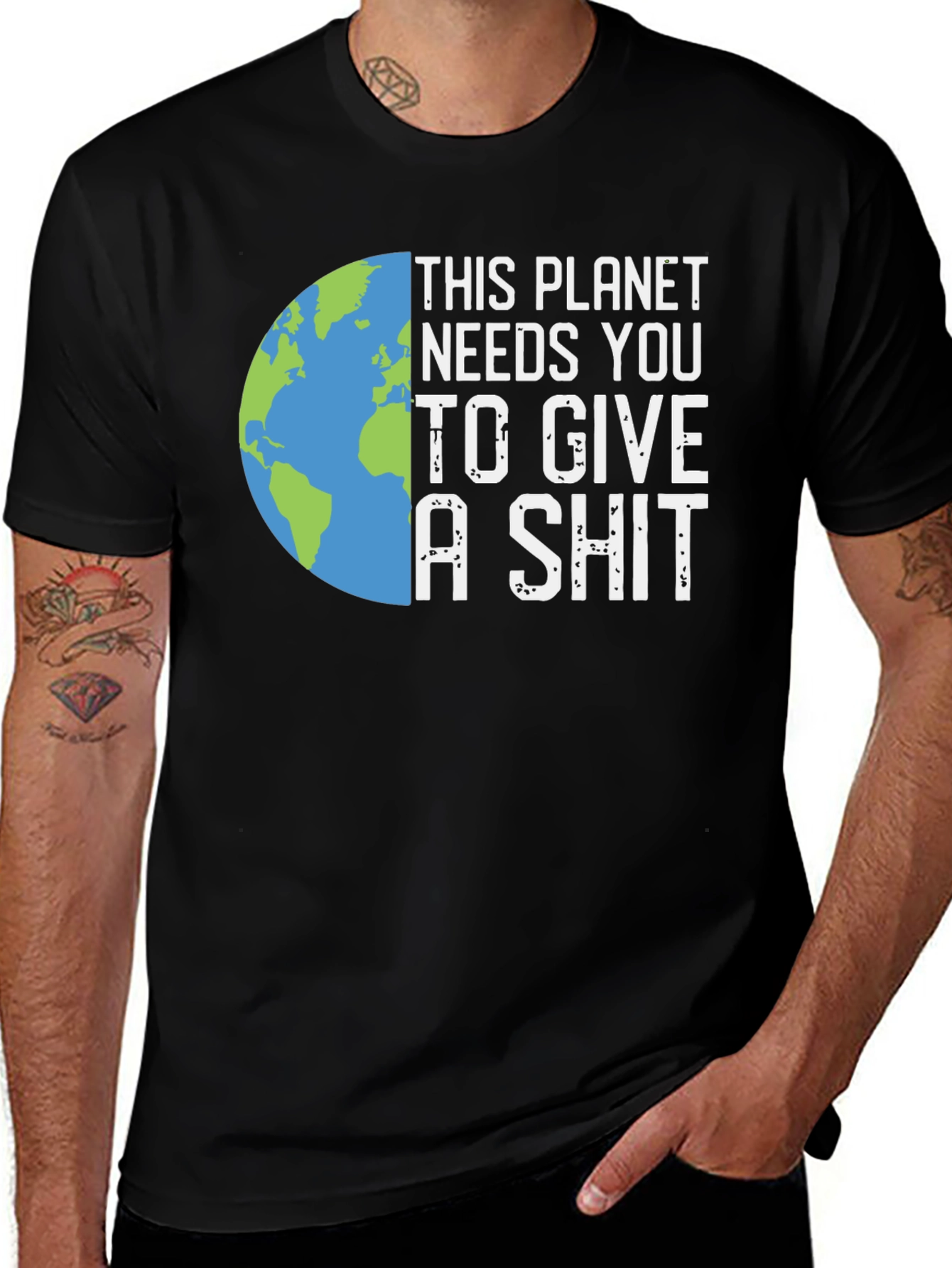 Variant 29 of Planet Needs You Graphic T-Shirt
