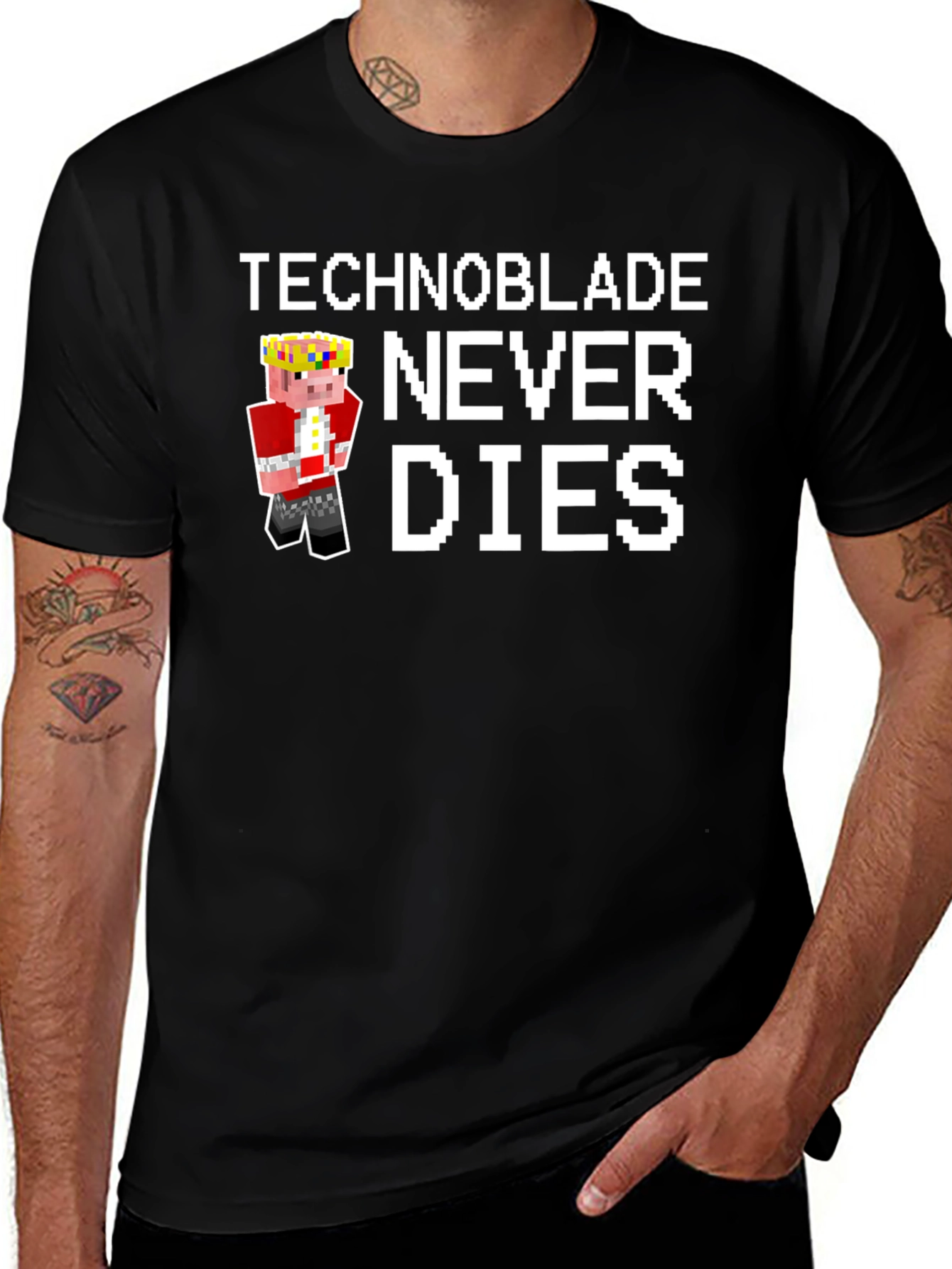 Technoblade Never Dies Graphic T-Shirt