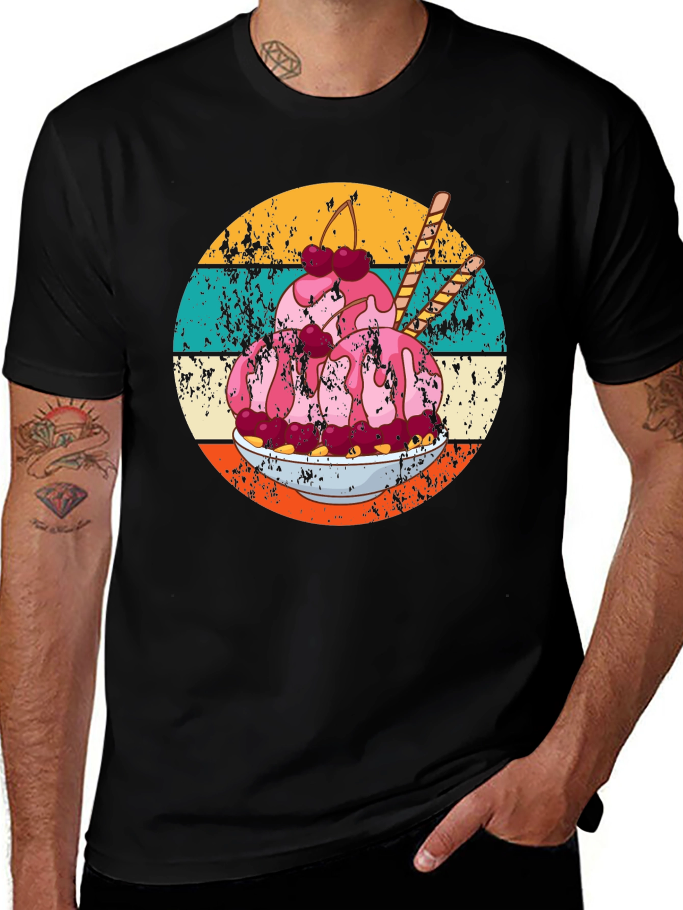 Variant 30 of Retro Ice Cream T-Shirt