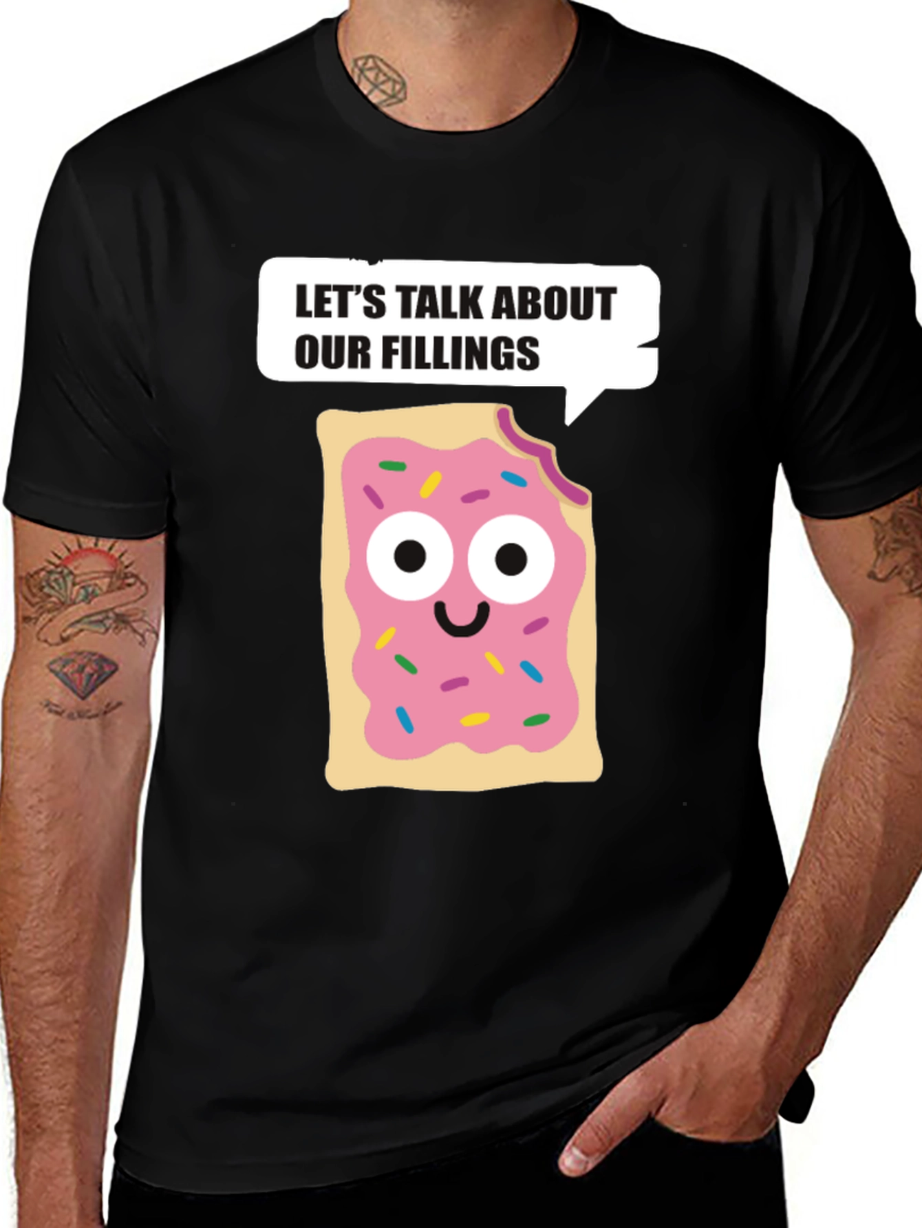 Variant 25 of Let's Talk About Our Fillings T-Shirt
