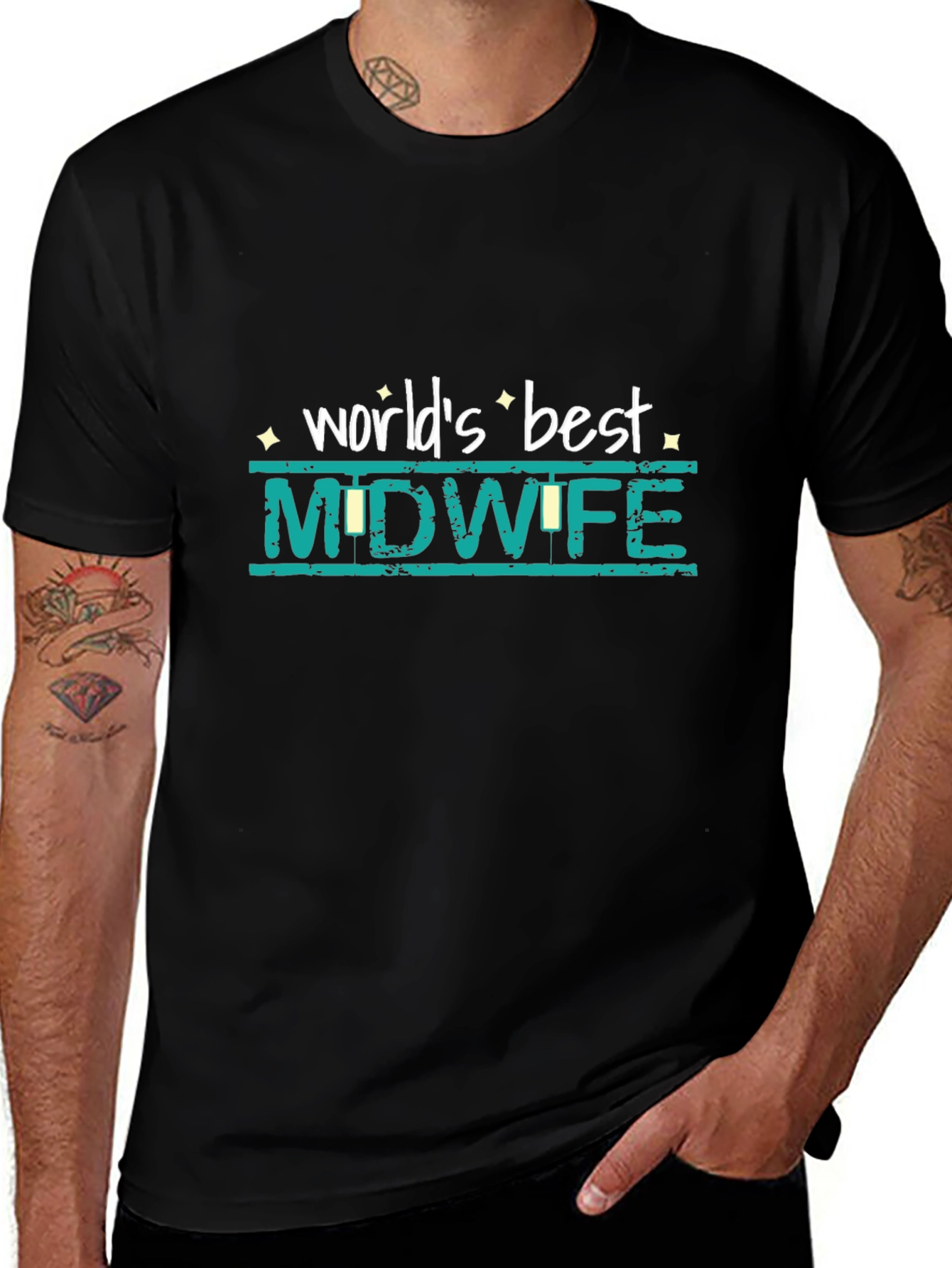 Variant 3 of World's Best Midwife T-Shirt - Gift for Midwives