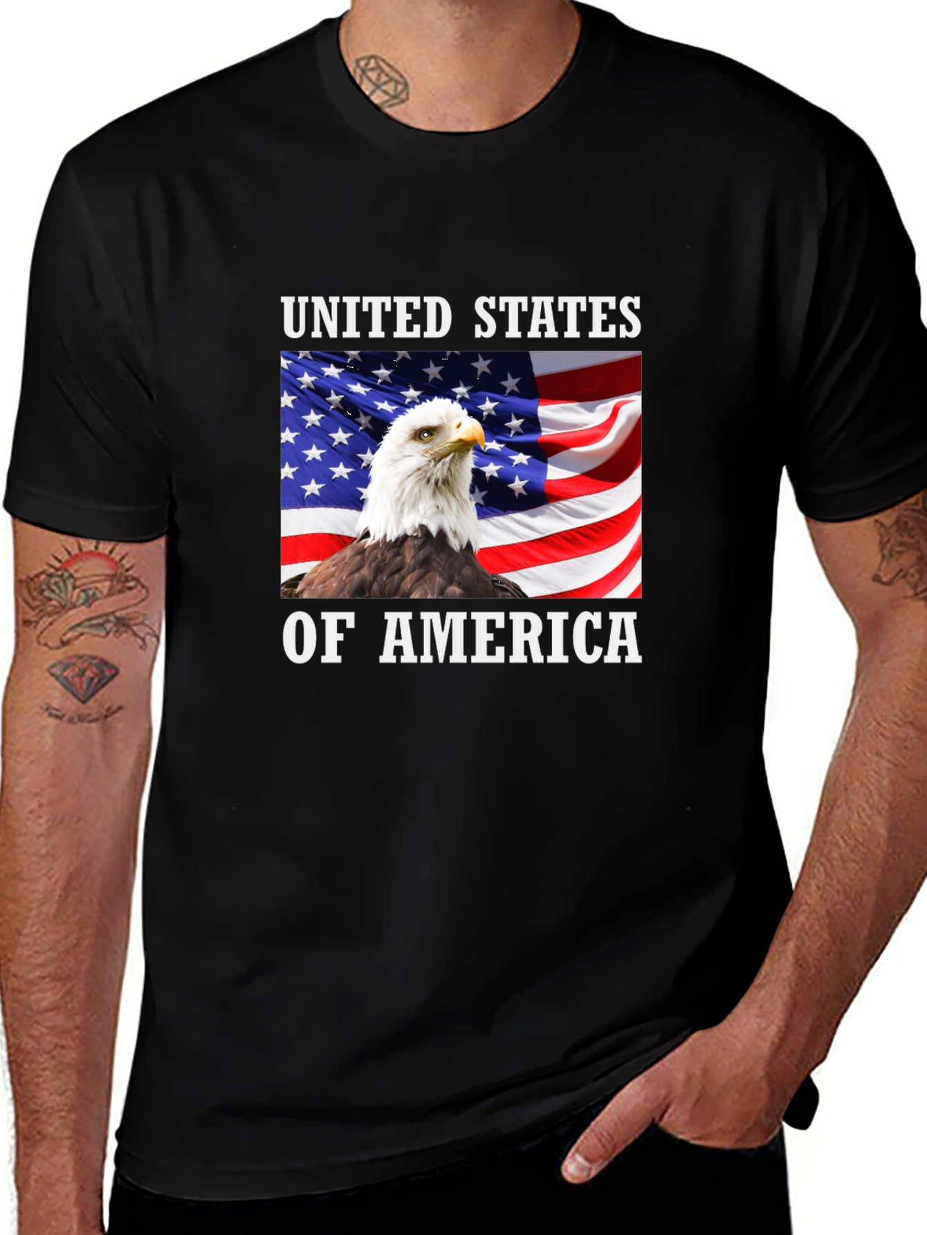 Variant 13 of USA Eagle Graphic T-Shirt