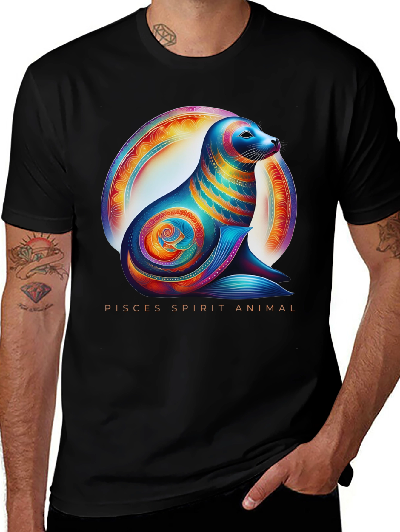 Pisces Spirit Animal Graphic Tee