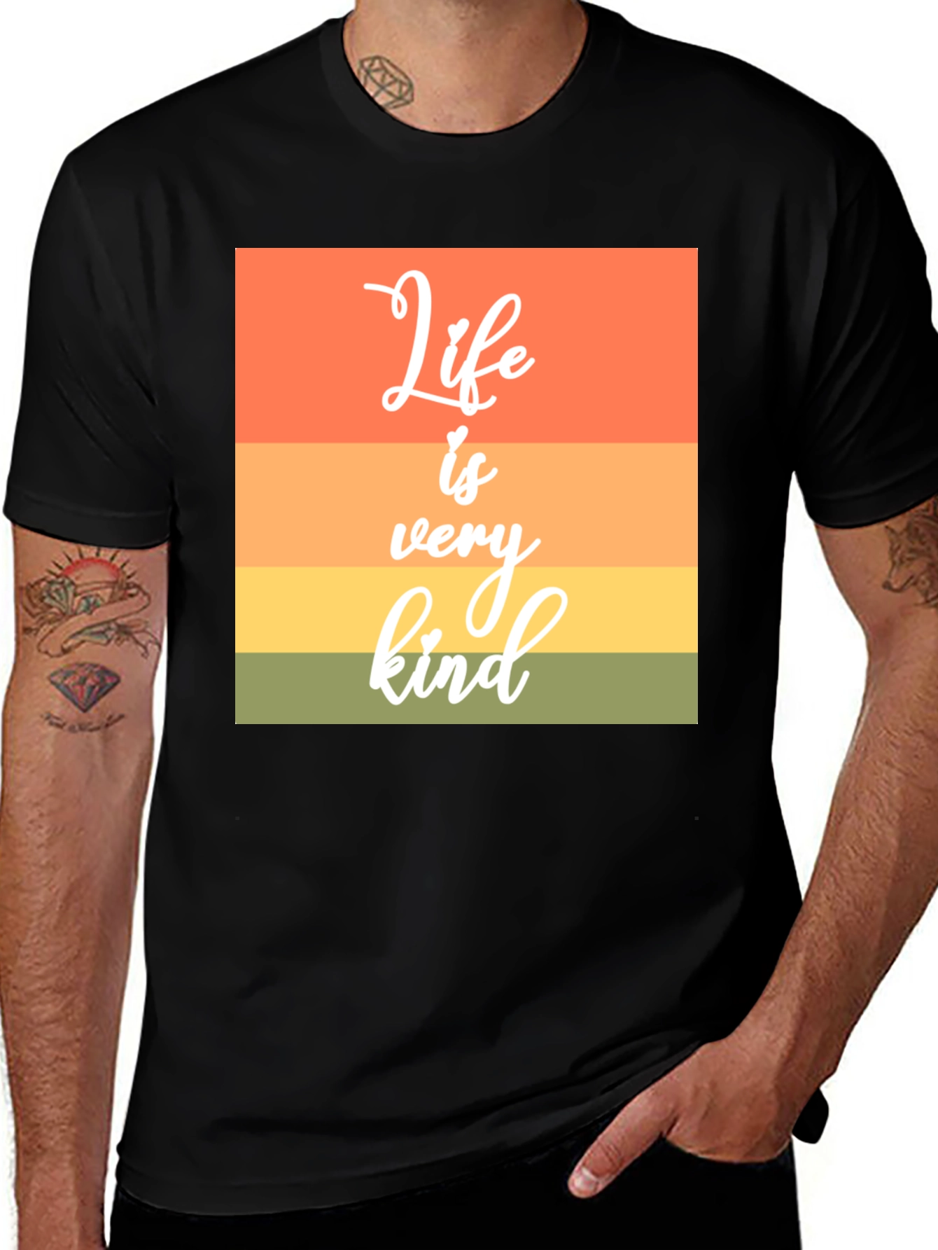 Variant 17 of Life is Very Kind T-Shirt