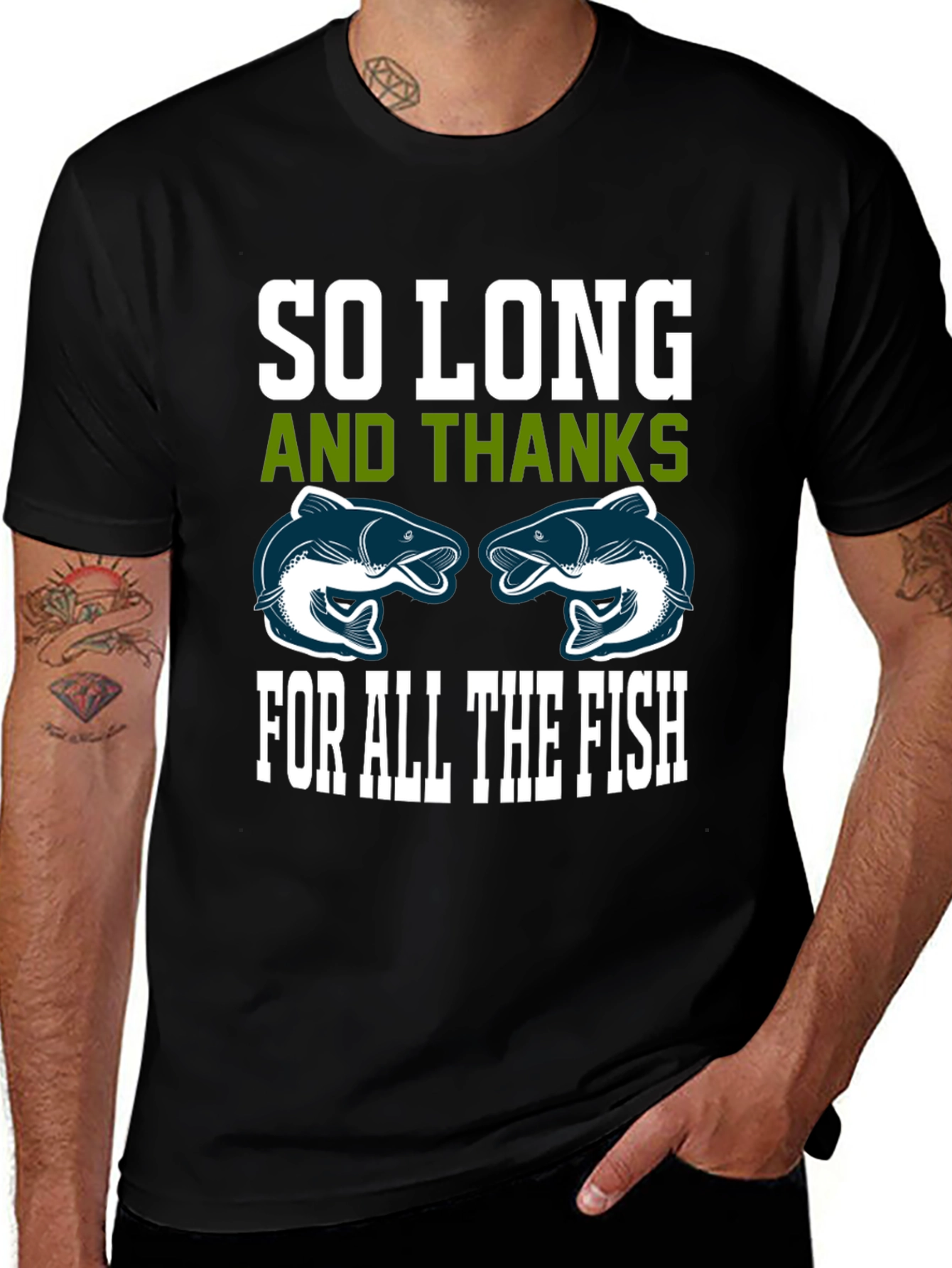 Variant 14 of So Long and Thanks for All The Fish T-Shirt