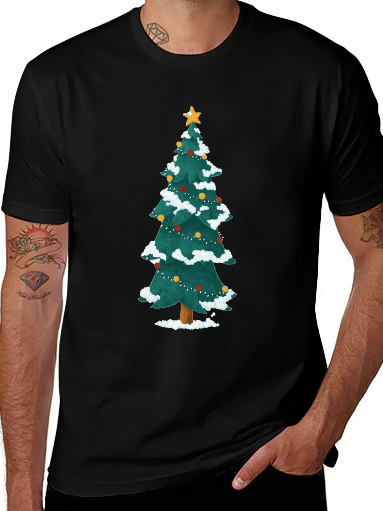 Festive Christmas Tree T-Shirt