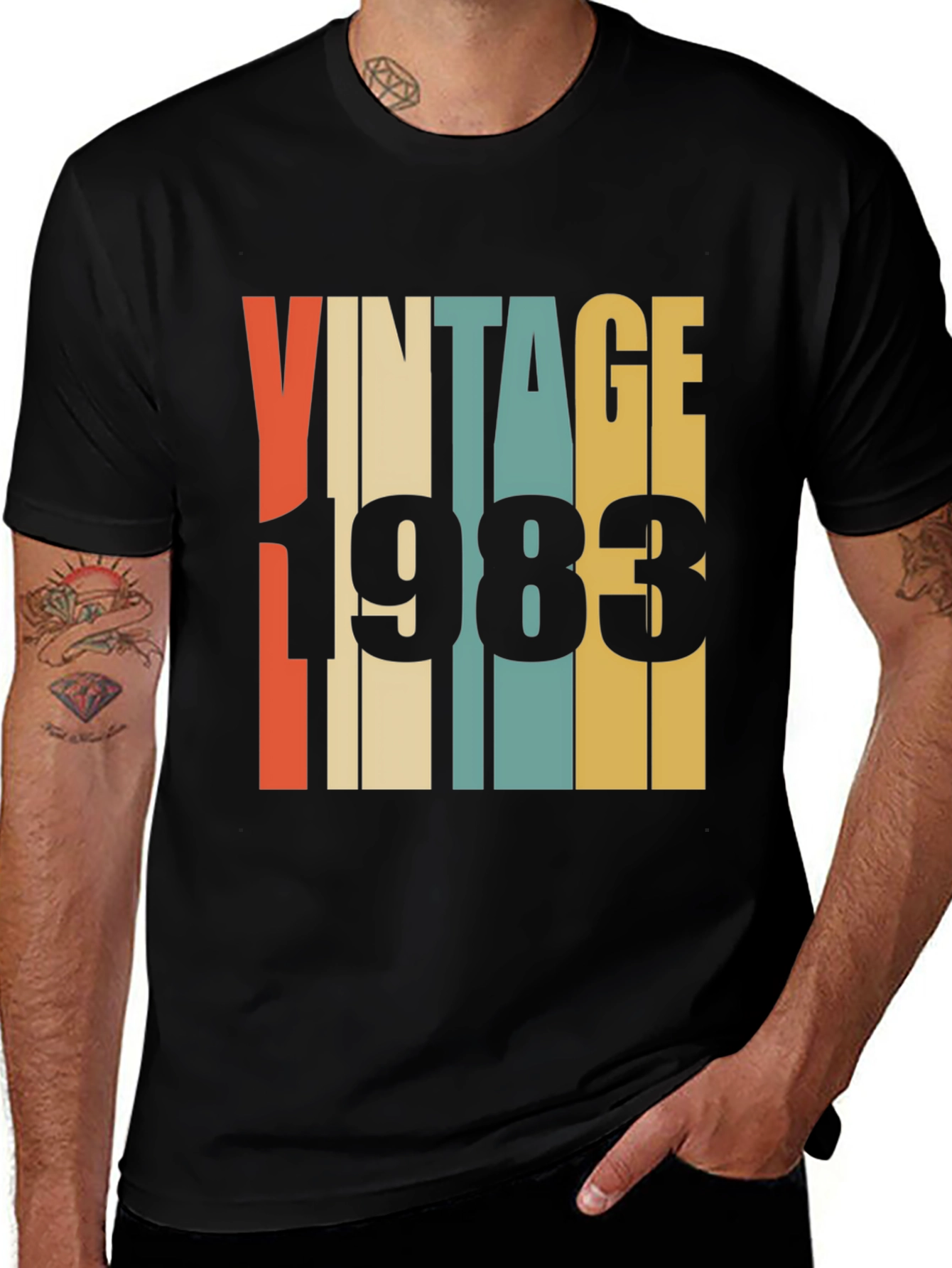 Variant 7 of Vintage 1983 Retro T-Shirt