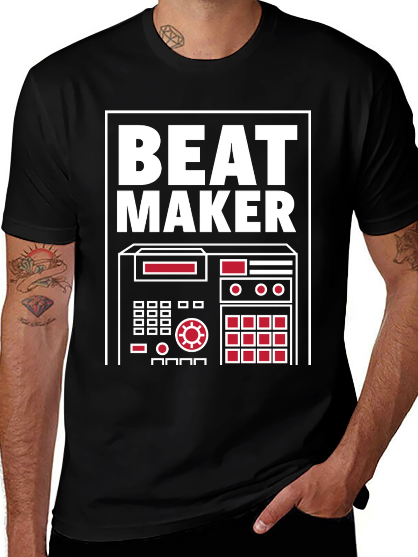 Beat Maker Graphic Tee - Music Producer Shirt