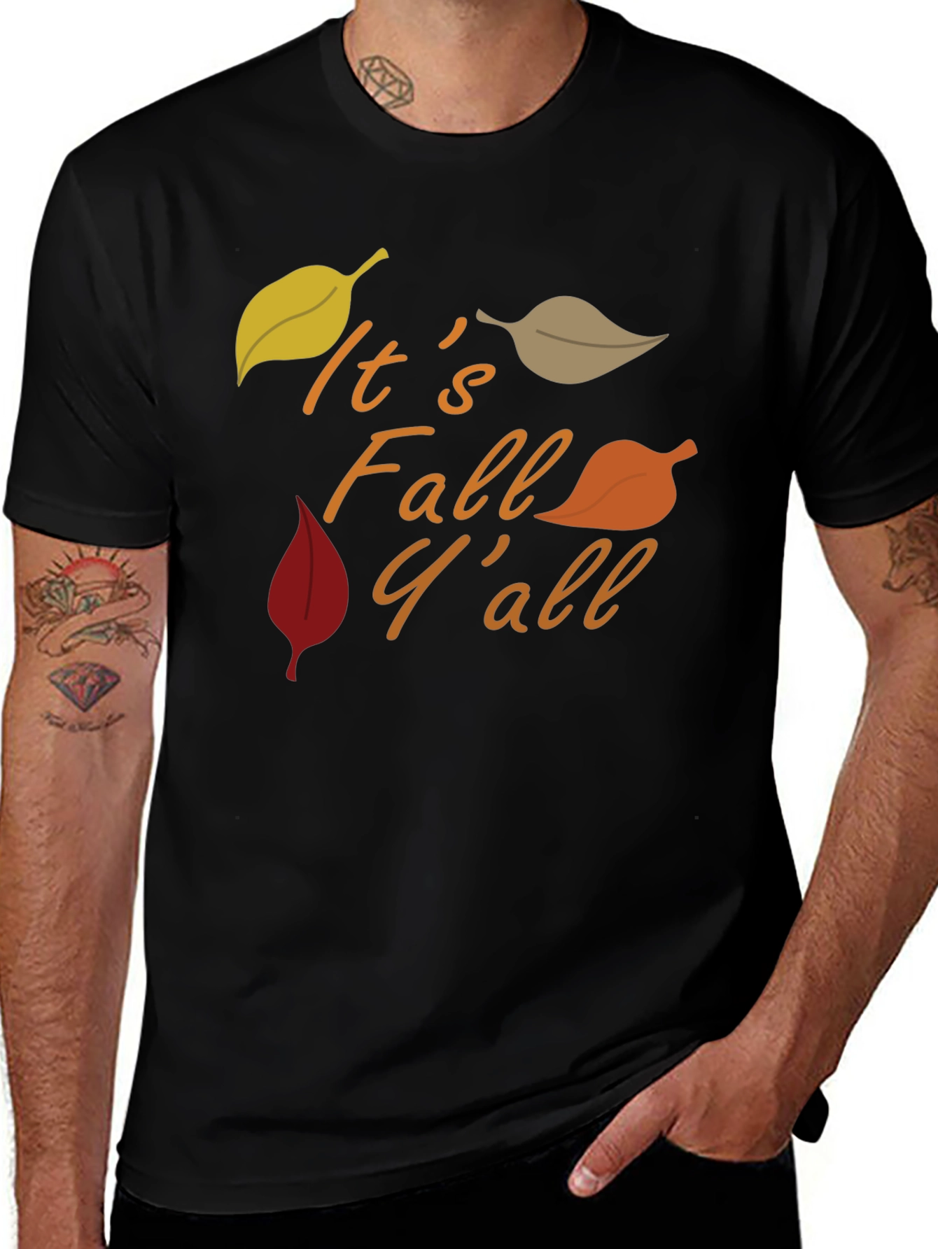 It's Fall Y'all T-Shirt - Autumn Design