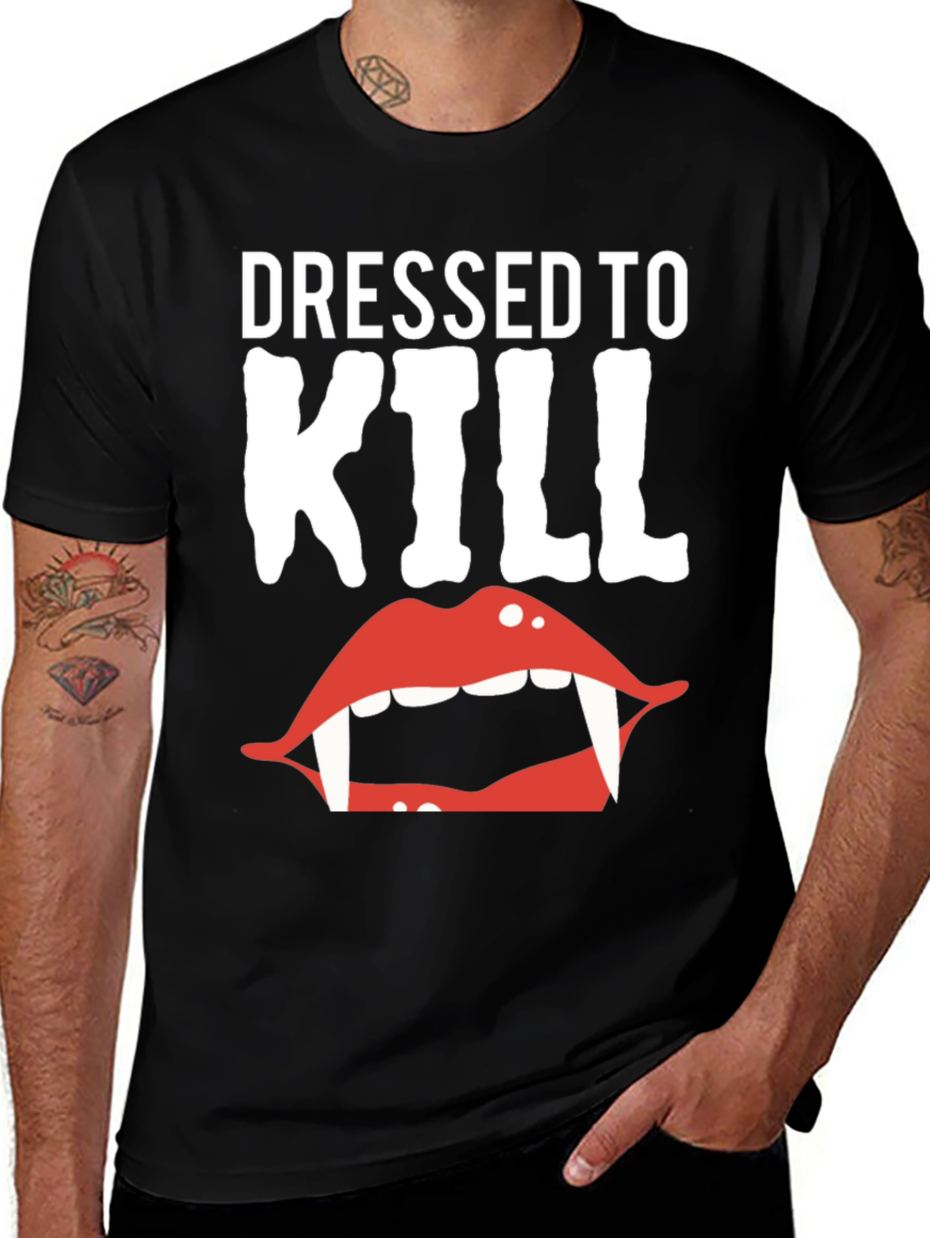 Variant 11 of Dressed to Kill Graphic T-Shirt