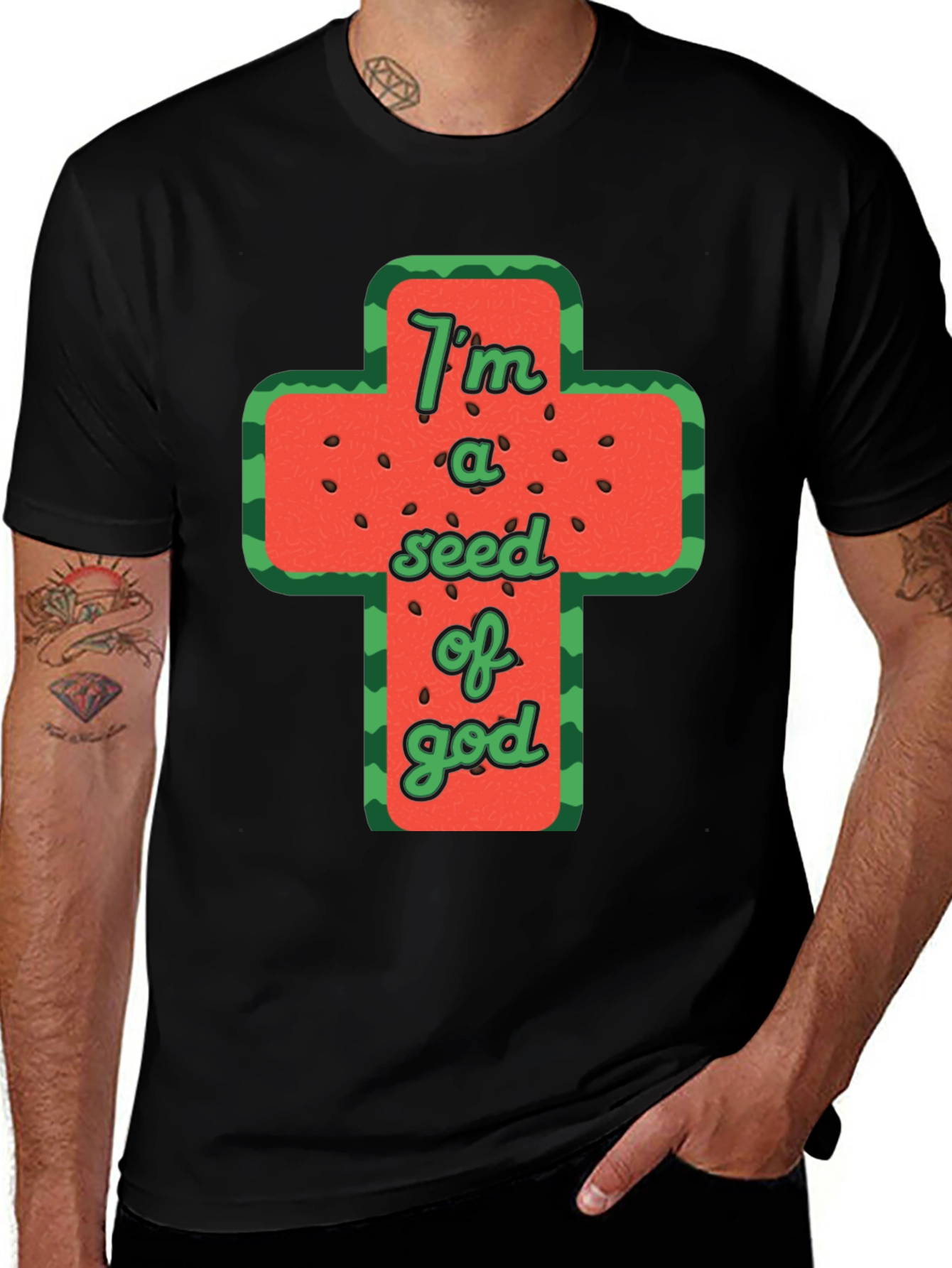 Variant 7 of I'm a Seed of God Graphic T-Shirt