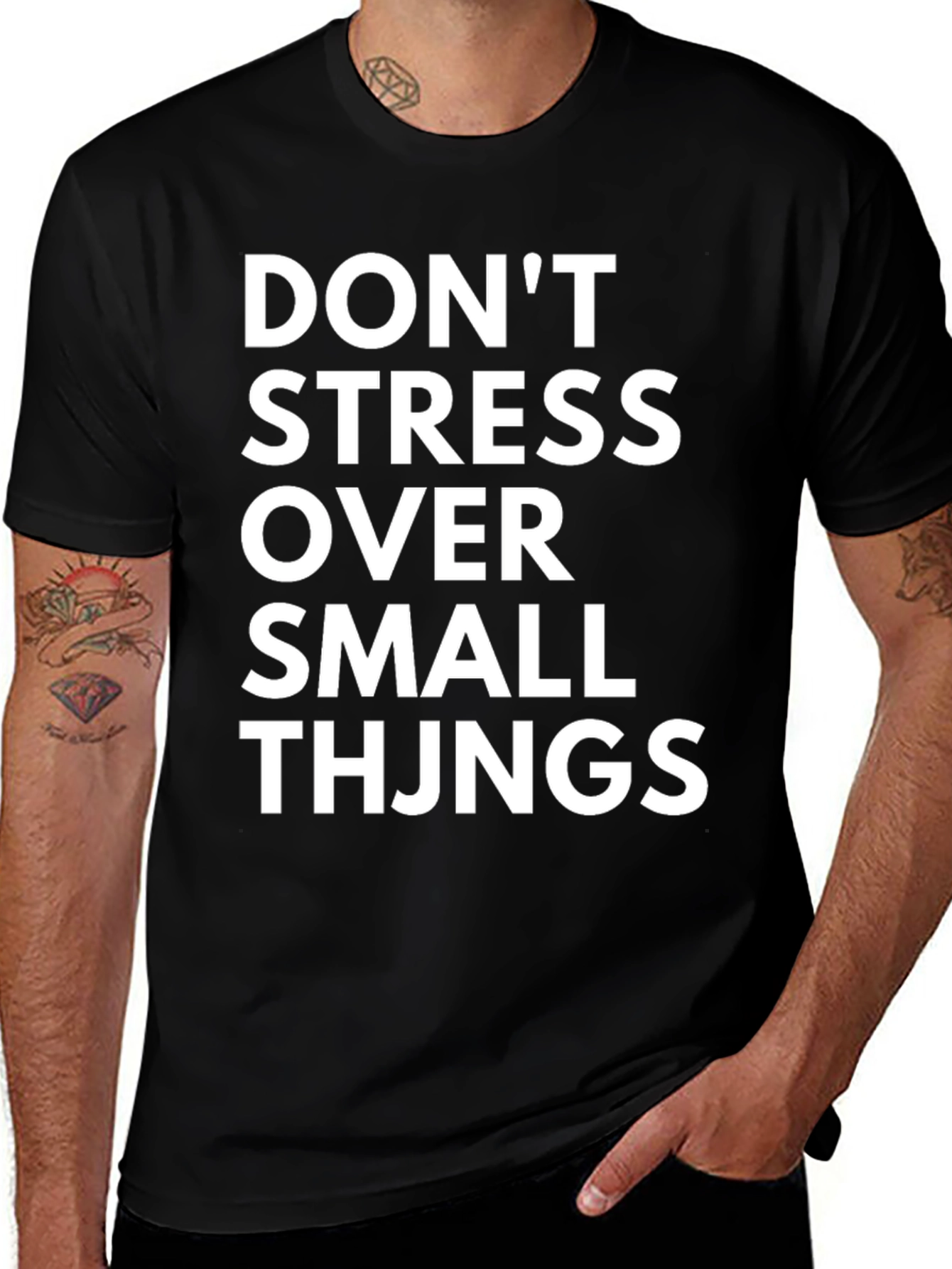 Variant 30 of Don't Stress Funny Graphic T-Shirt