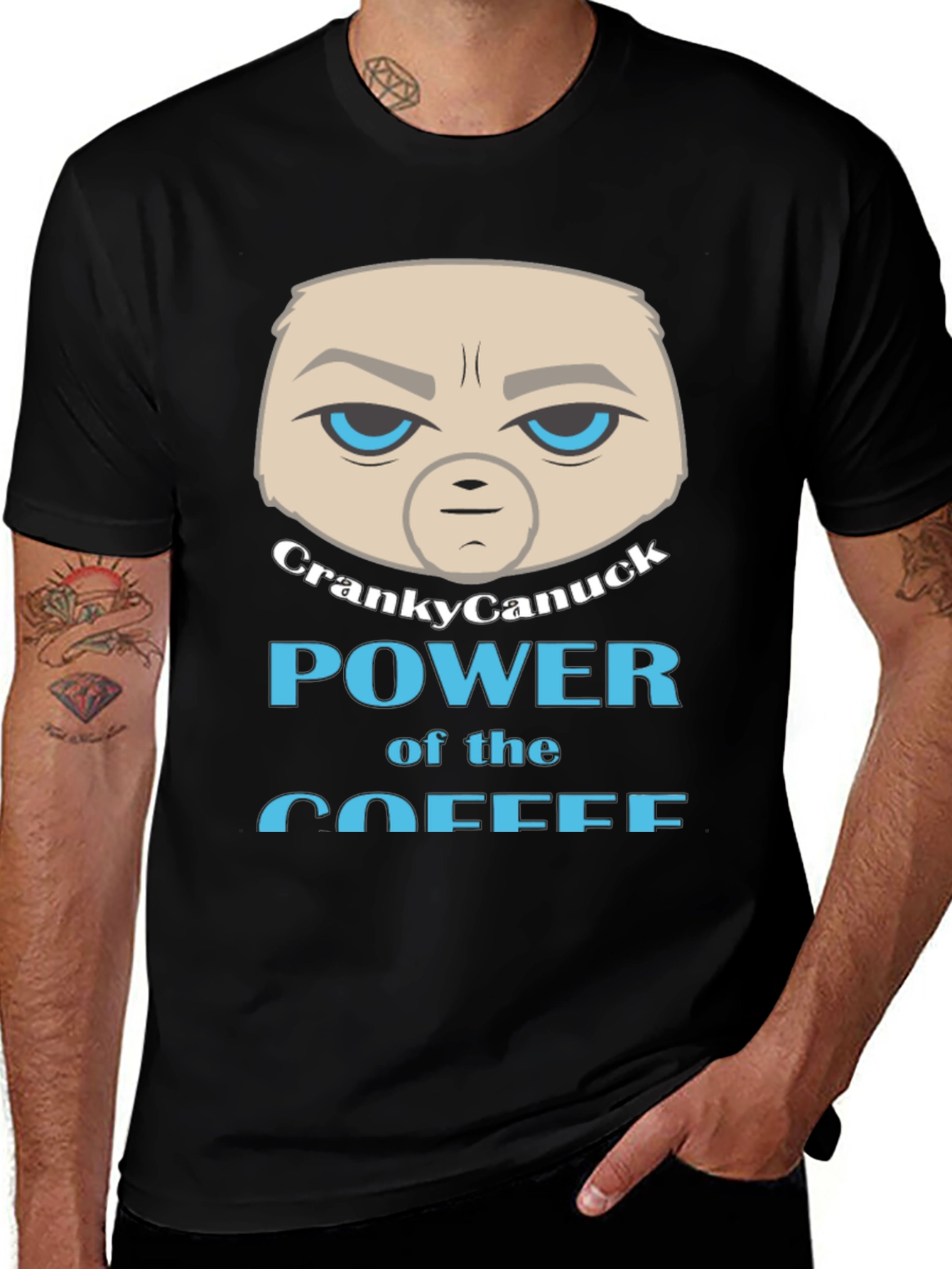 Cranky Canuck Power of Coffee T-Shirt