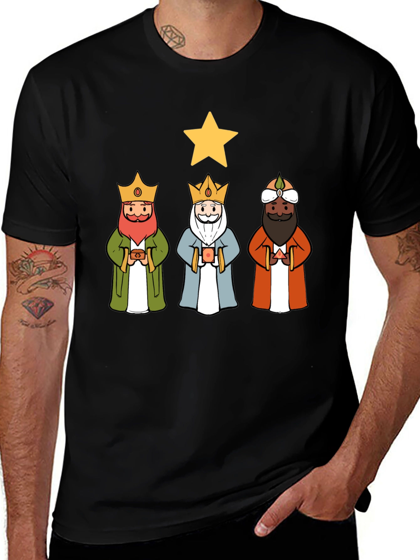 Three Kings Christmas T-Shirt
