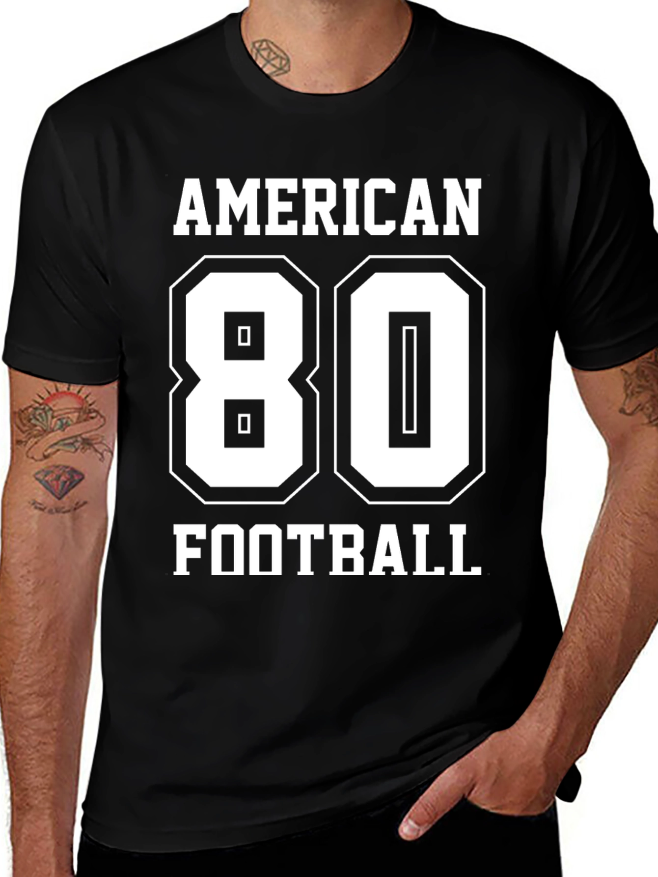Variant 12 of American Football 80 Graphic Tee
