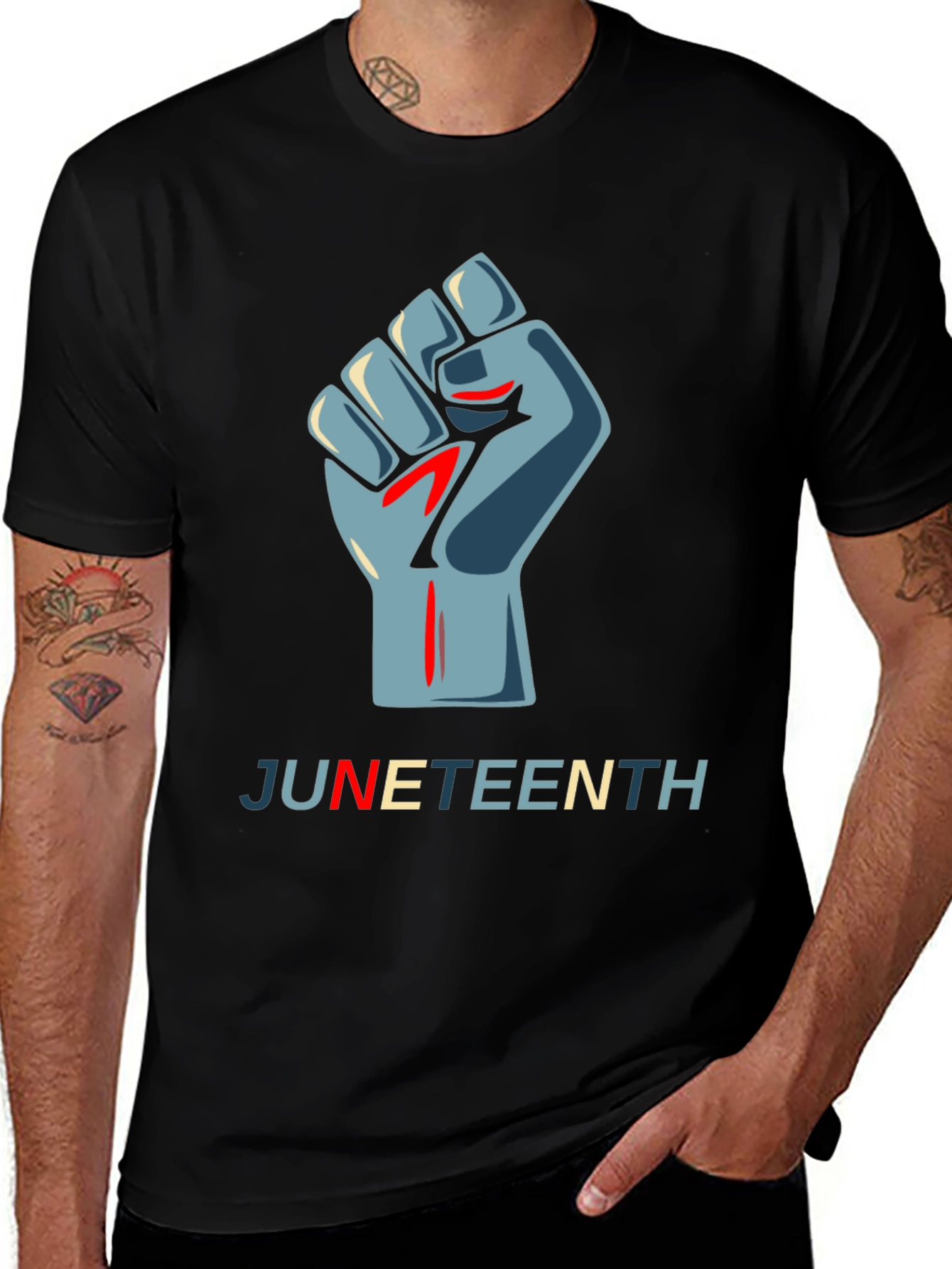 Juneteenth Fist T-Shirt