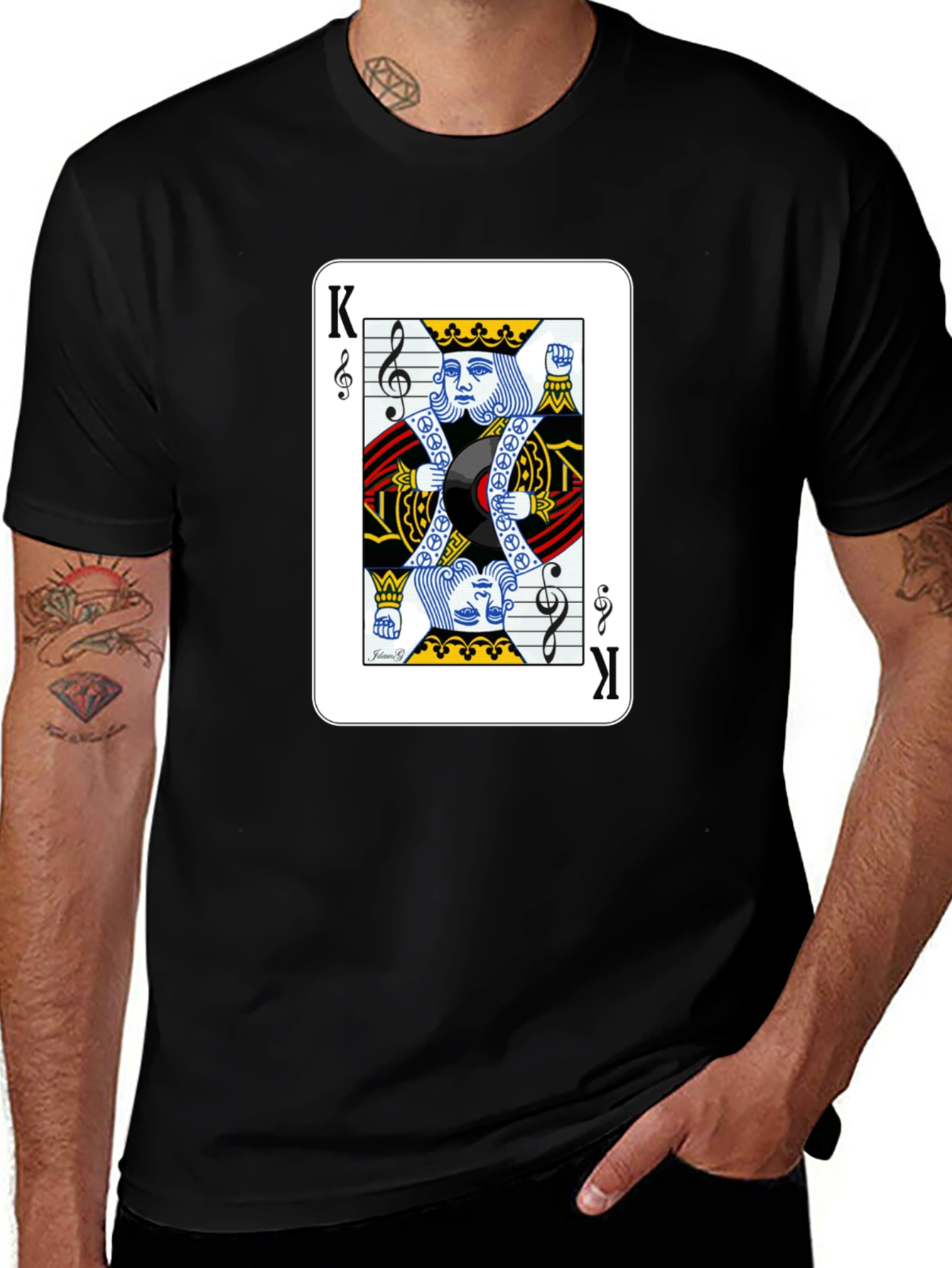 Variant 6 of King of Music T-Shirt