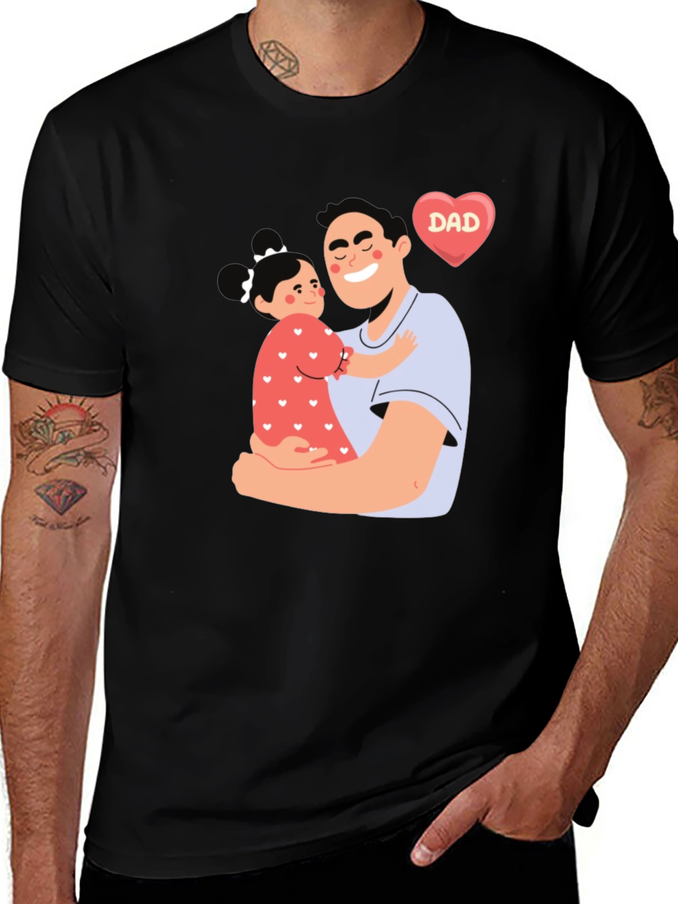 Variant 3 of Dad & Daughter Graphic Tee