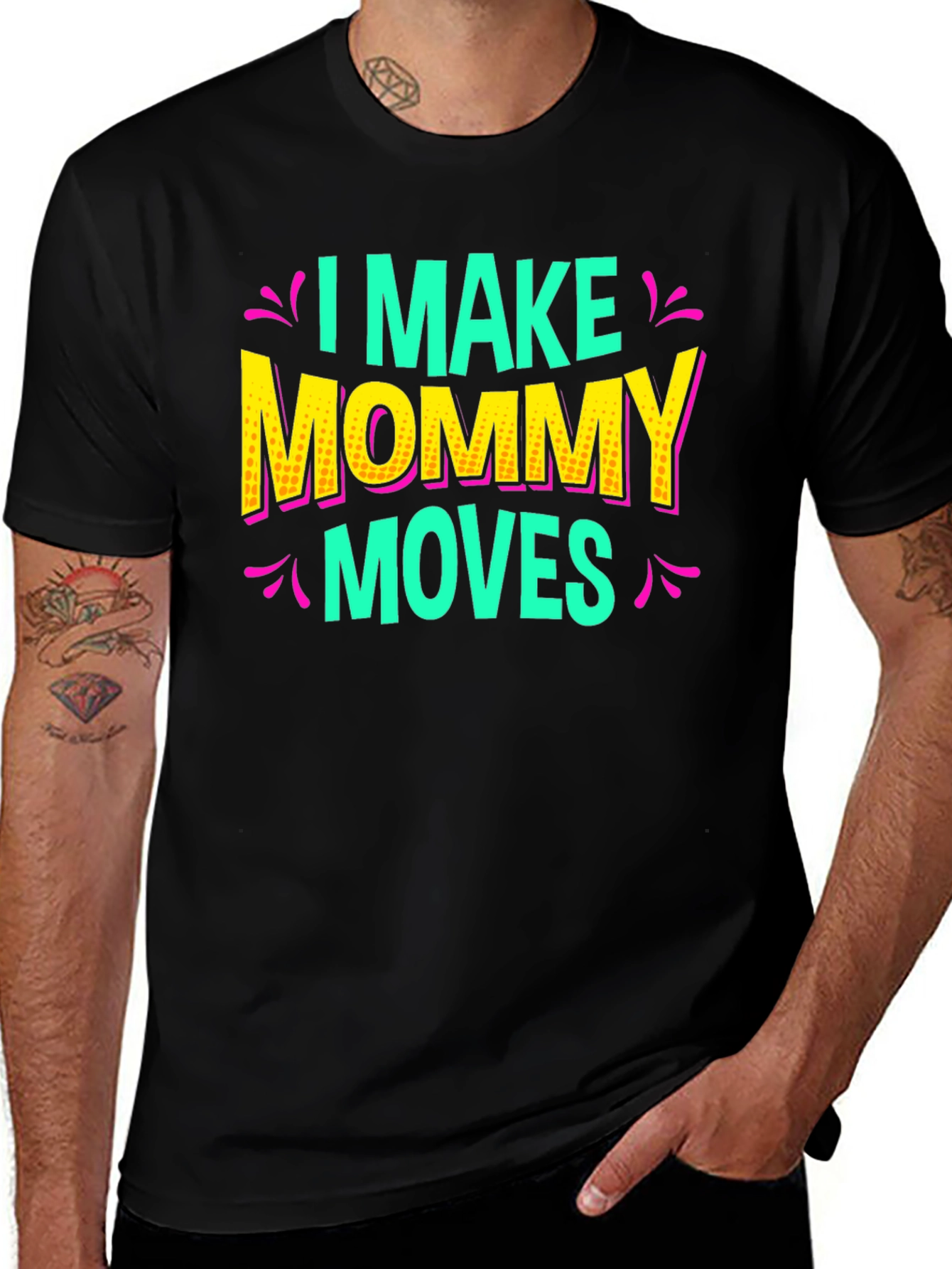Variant 16 of I Make Mommy Moves Graphic Tee