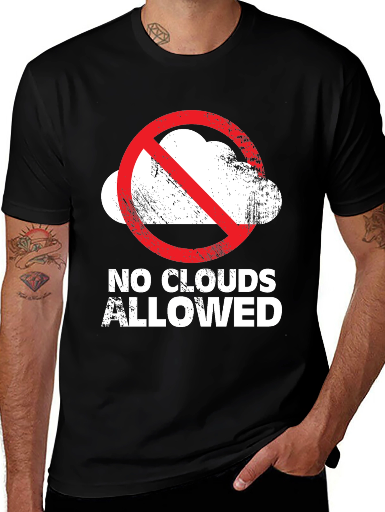 Variant 16 of No Clouds Allowed Graphic Tee