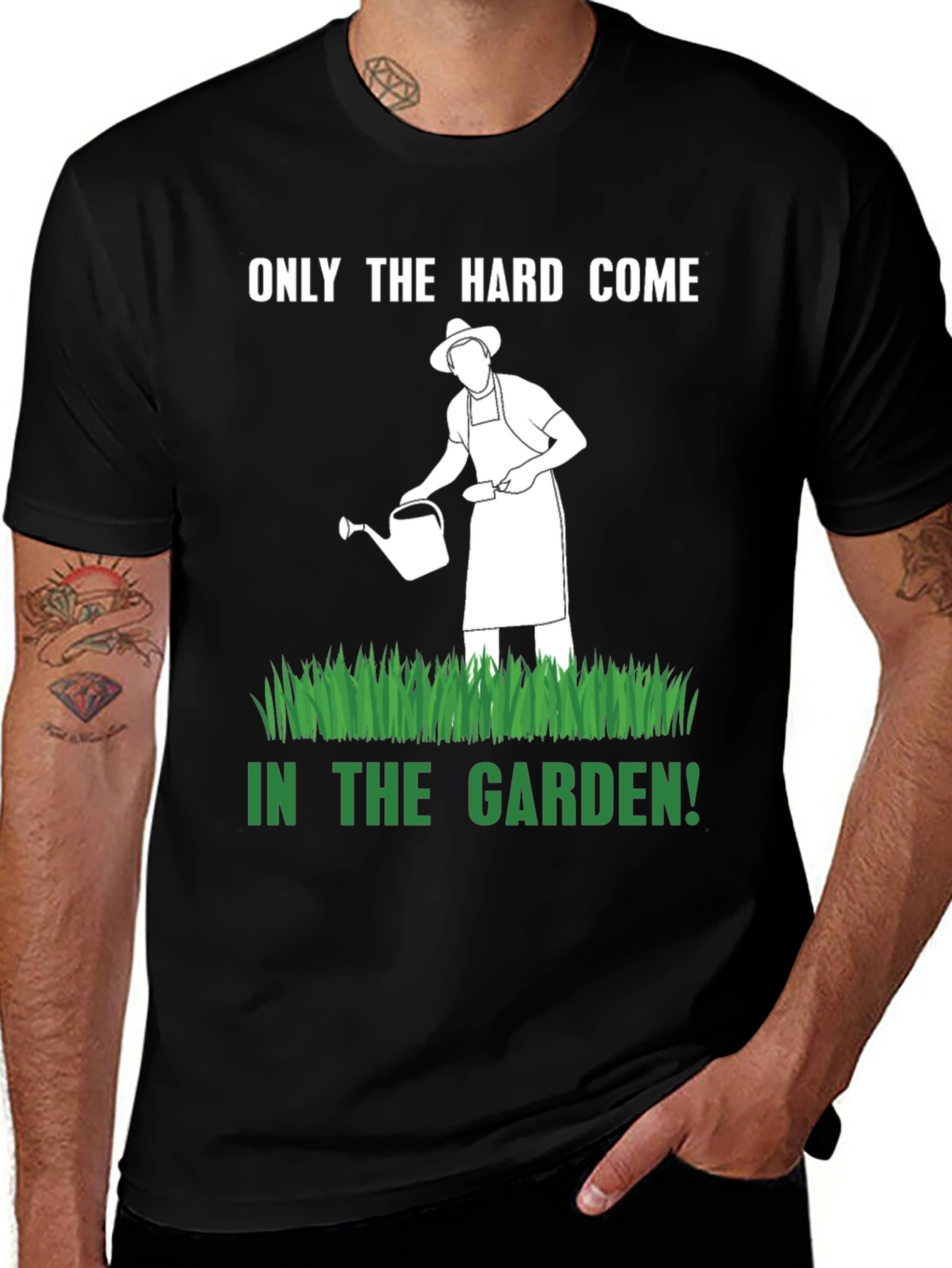 Variant 2 of Hard Come in the Garden T-Shirt